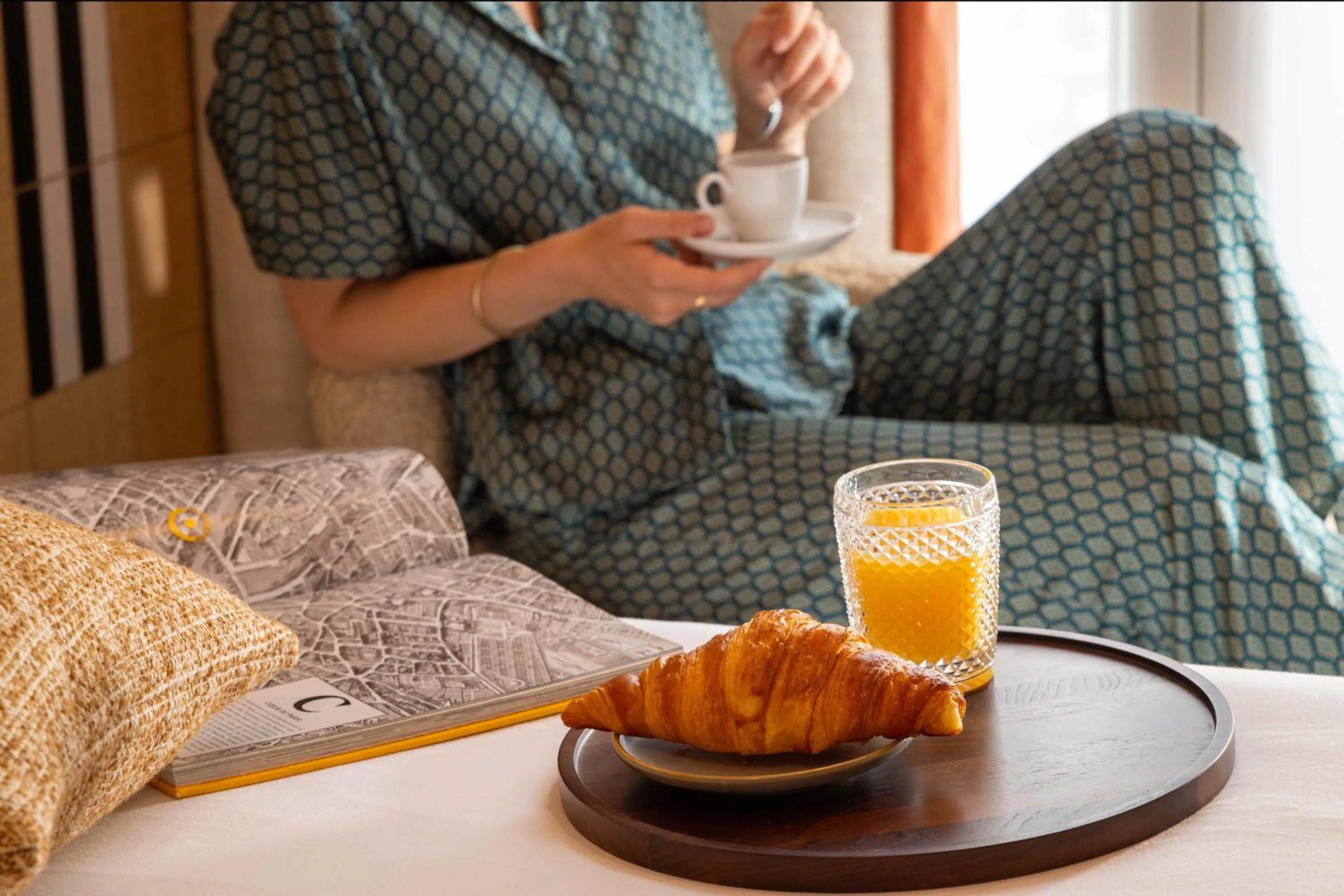 Food close-up in Madame Drouot & Spa - Opera
