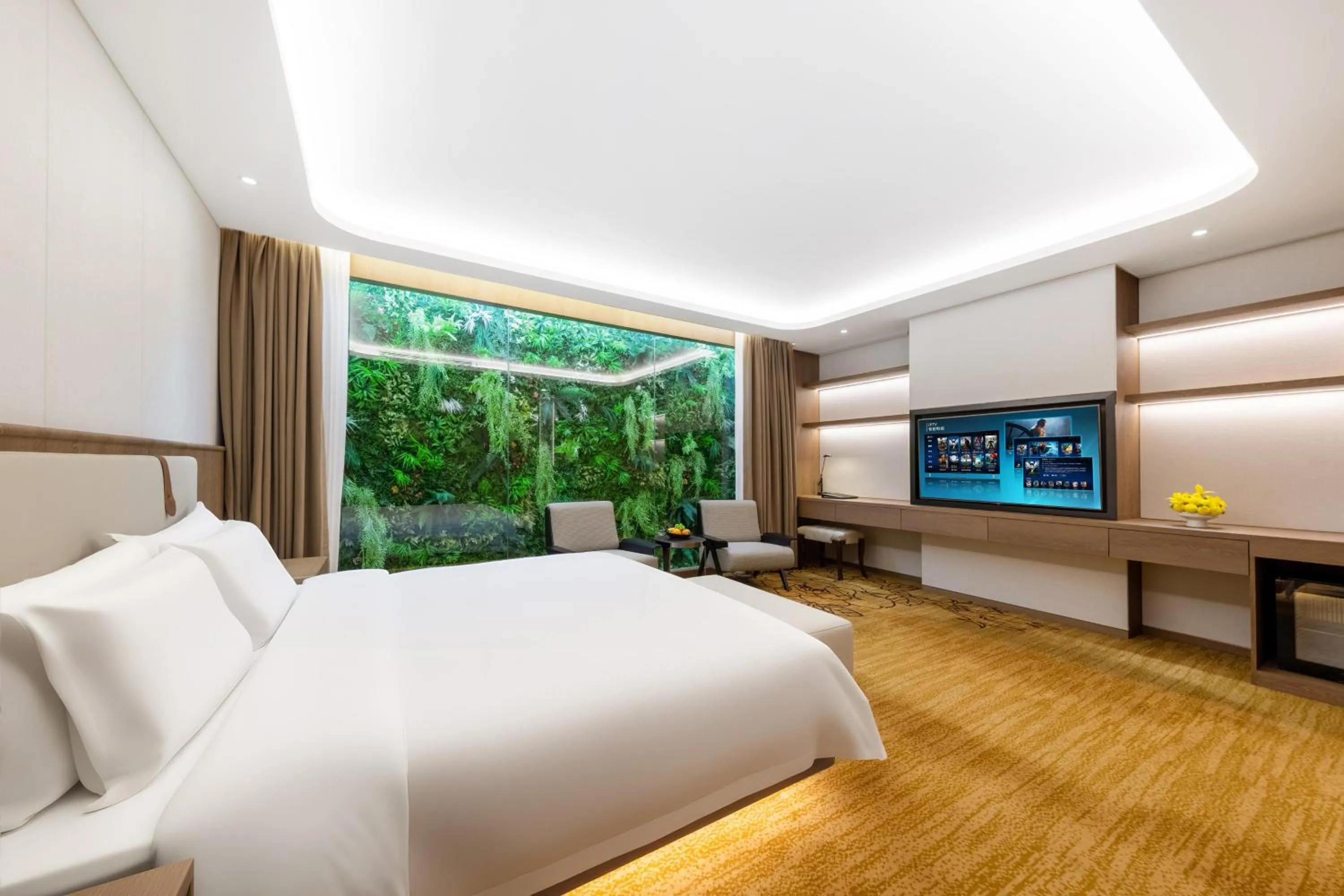 Bed in Honder International Hotel