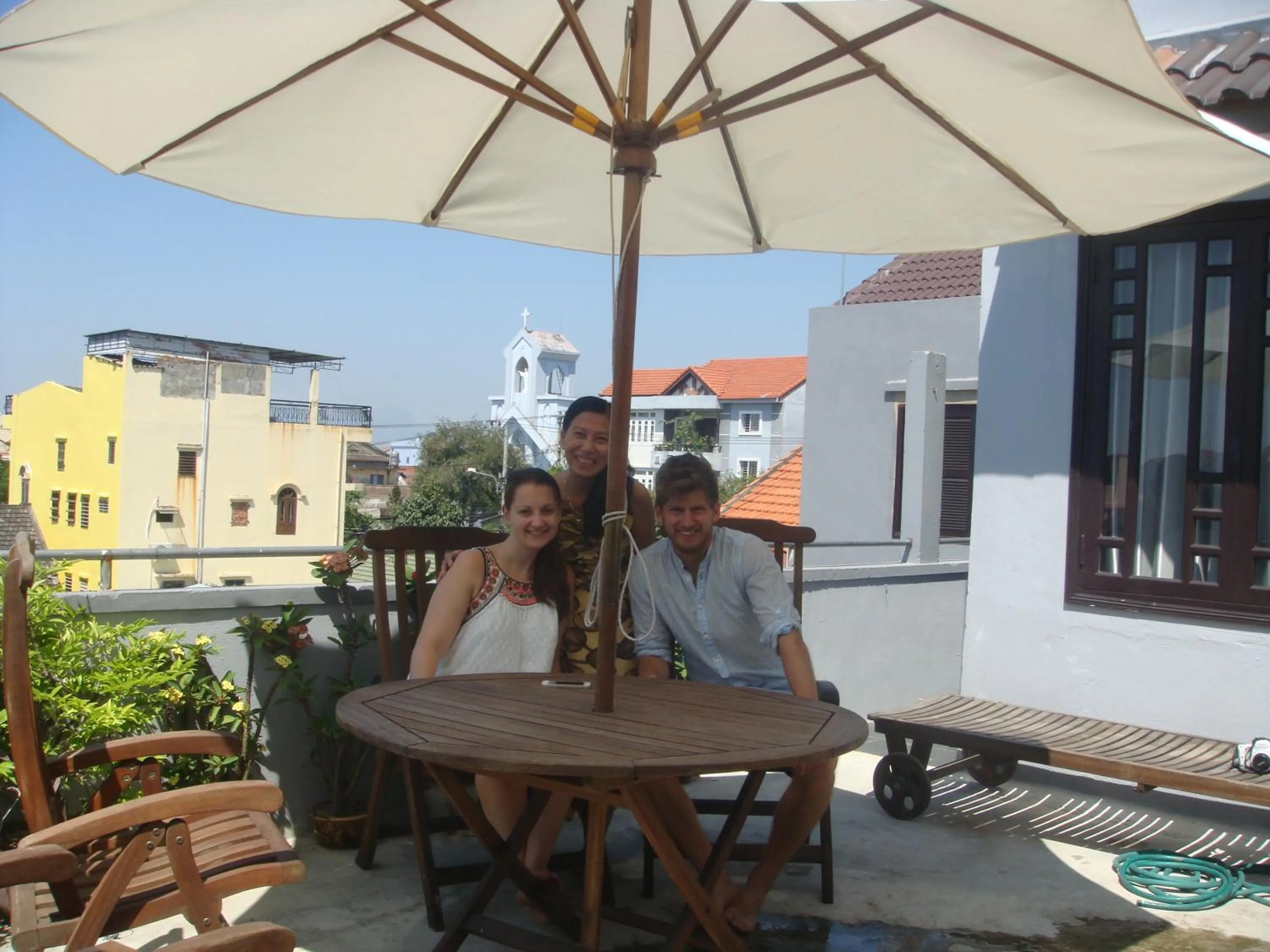 Patio in Green CoCo HomeStay