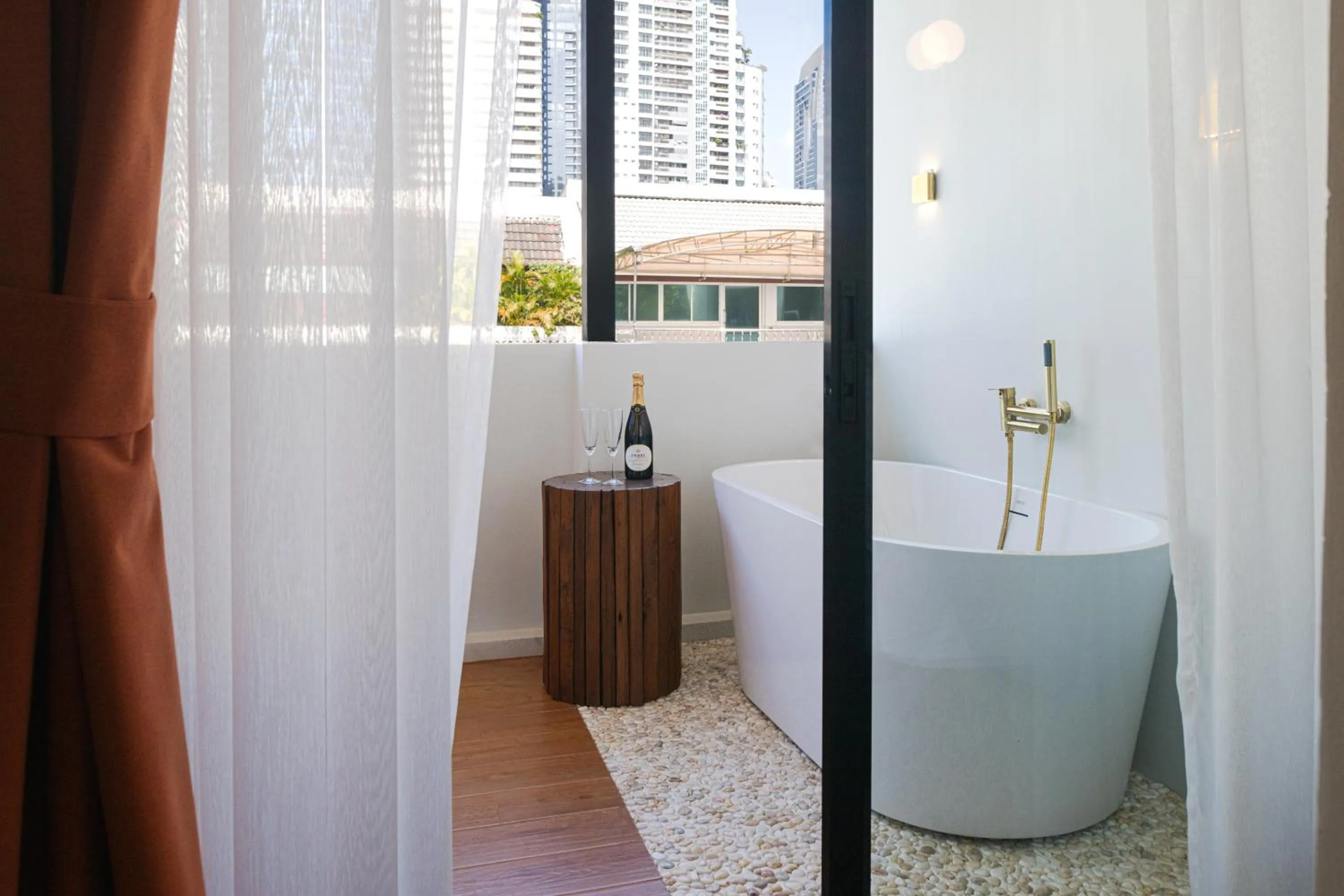 Balcony/Terrace in Boutique hotel Axis Bangkok