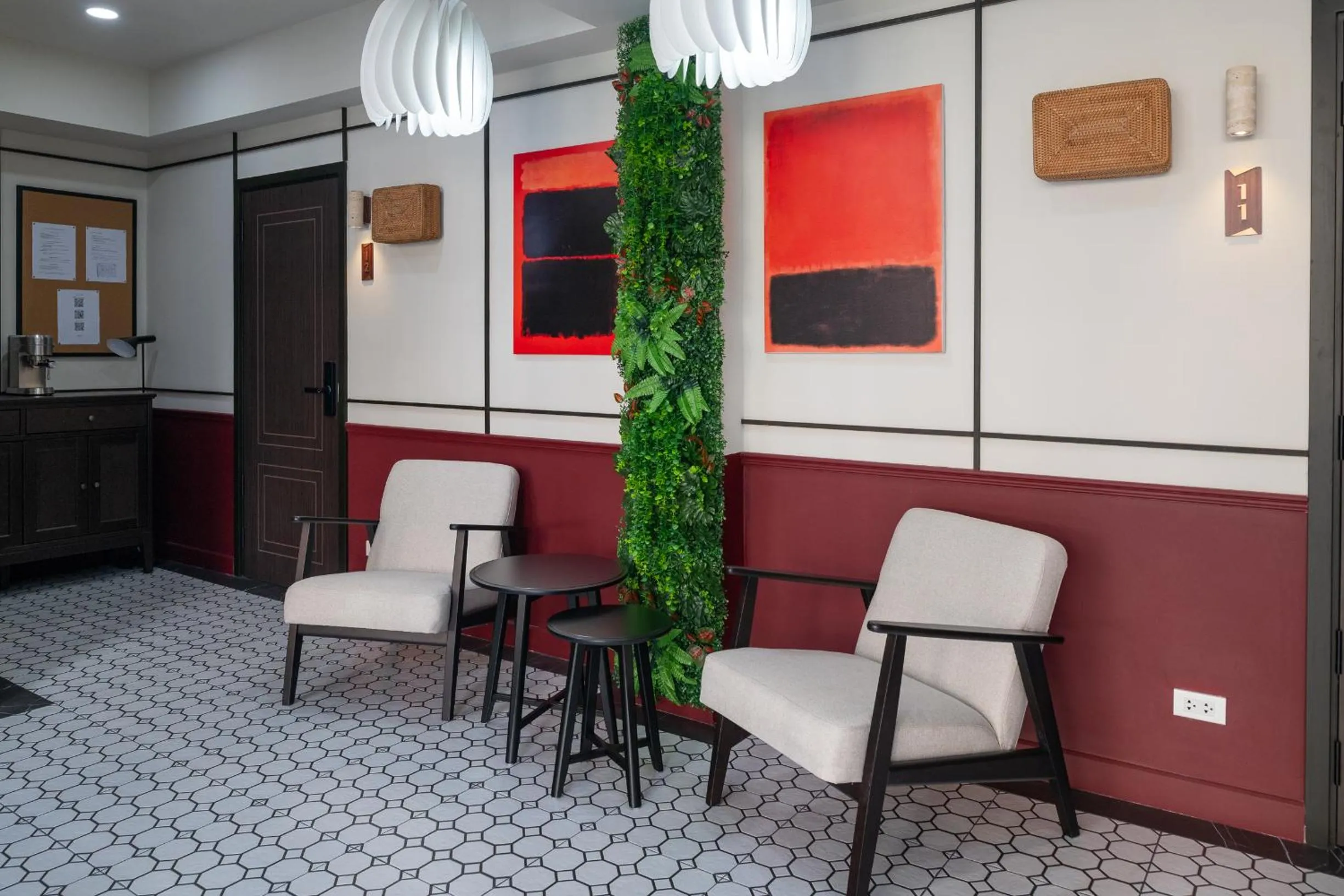 Lobby or reception in Boutique hotel Axis Bangkok