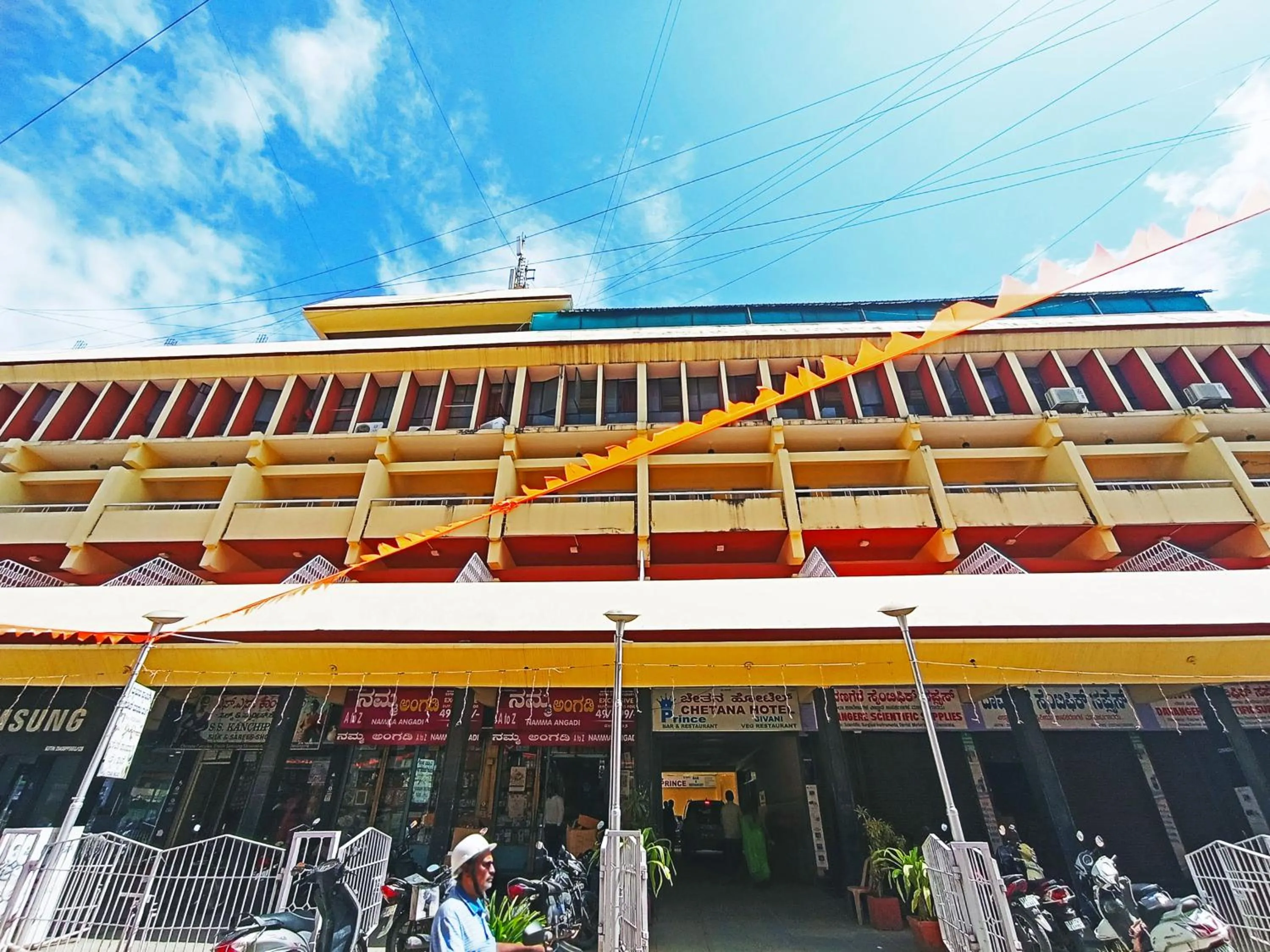 Property building in Hotel Chetana