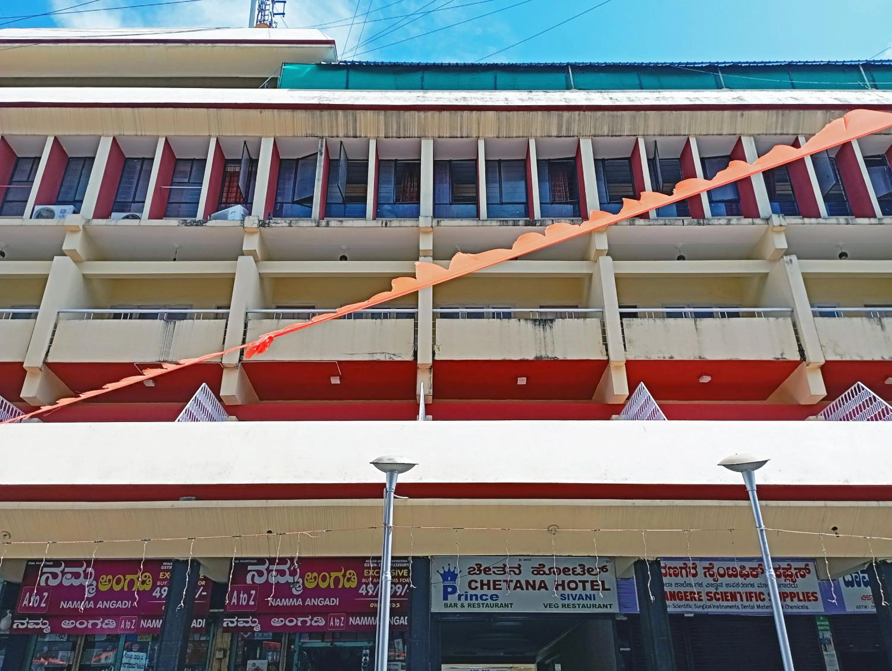 Property building in Hotel Chetana