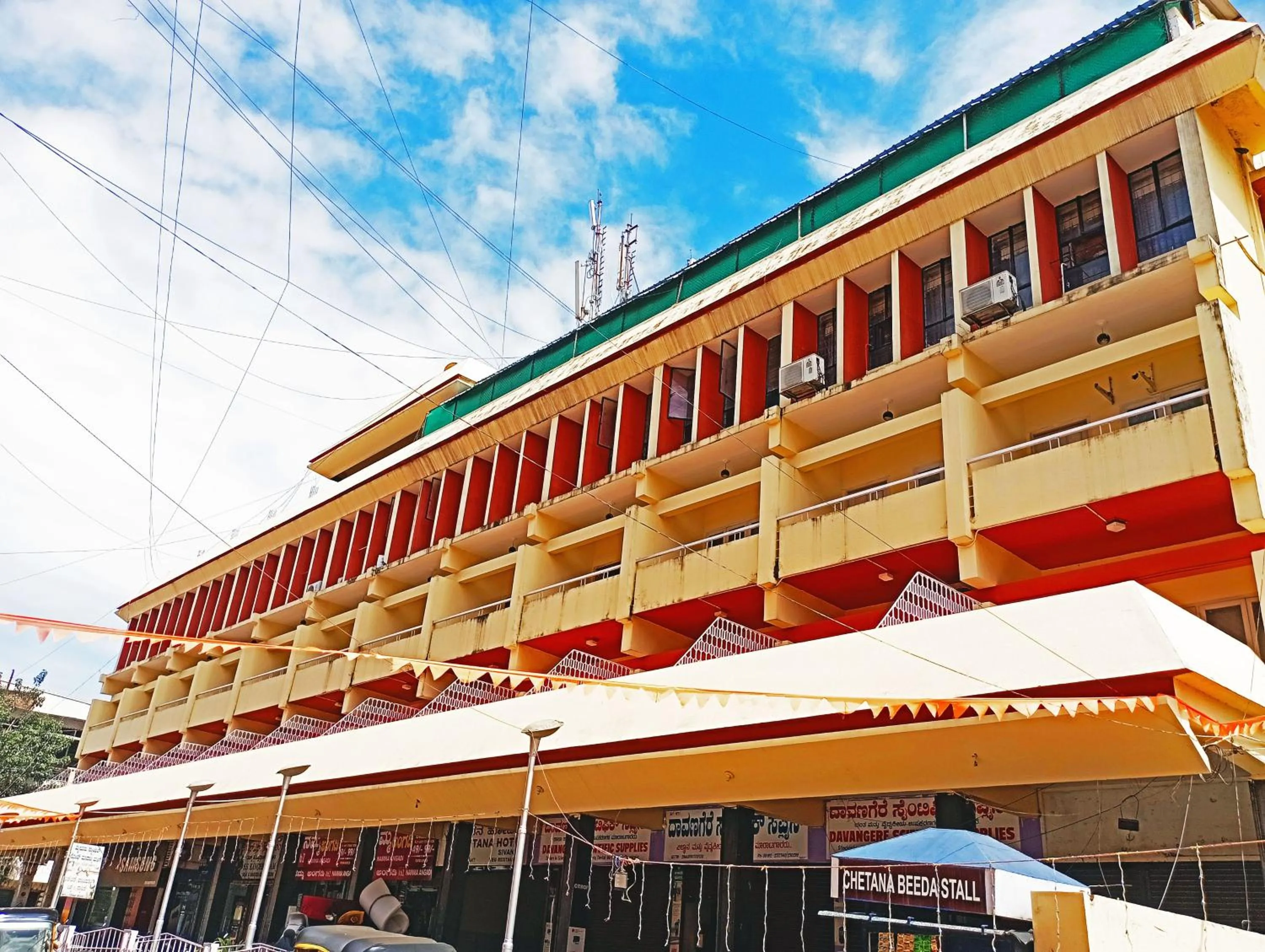Property building in Hotel Chetana