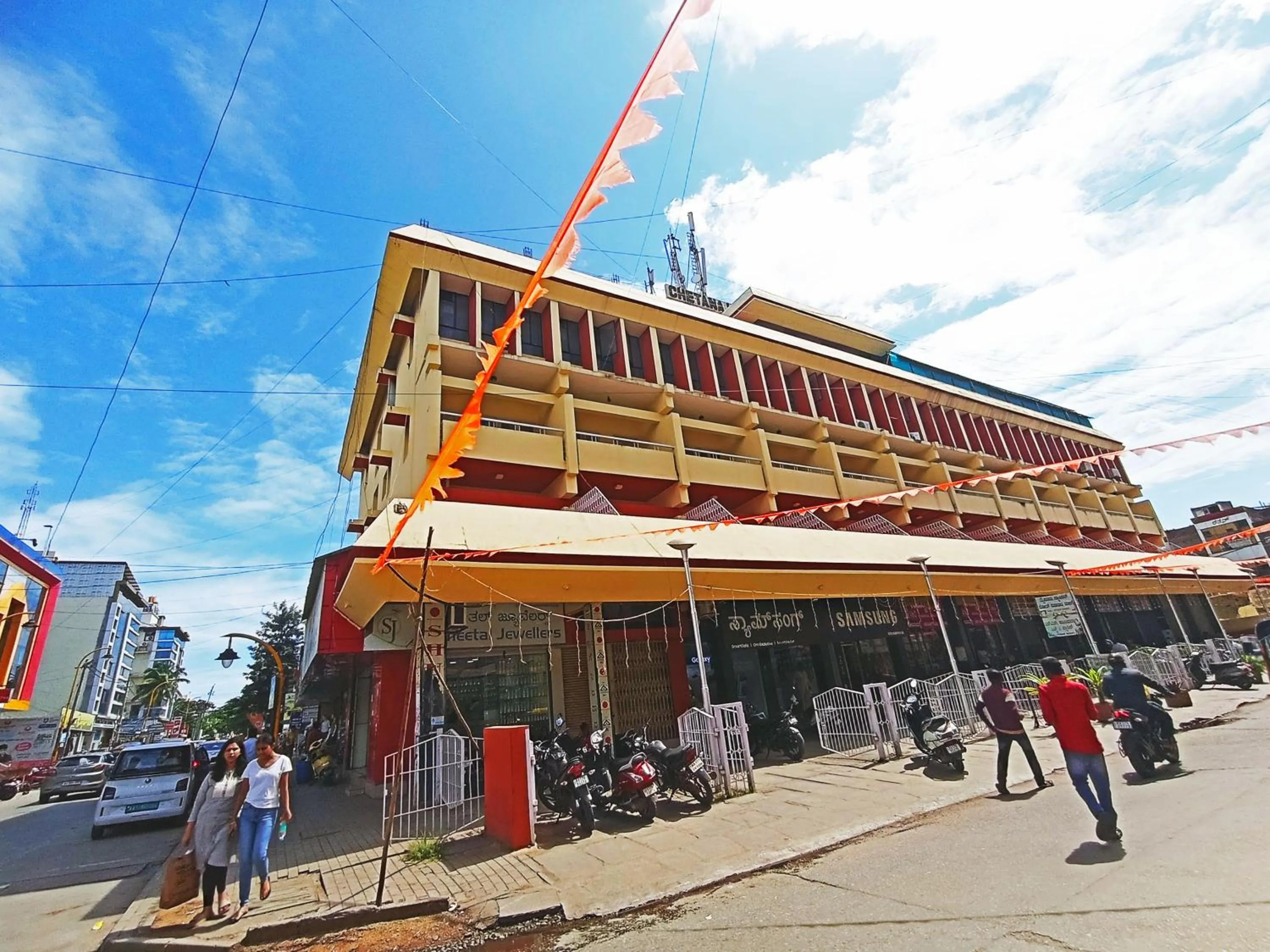 Property building in Hotel Chetana