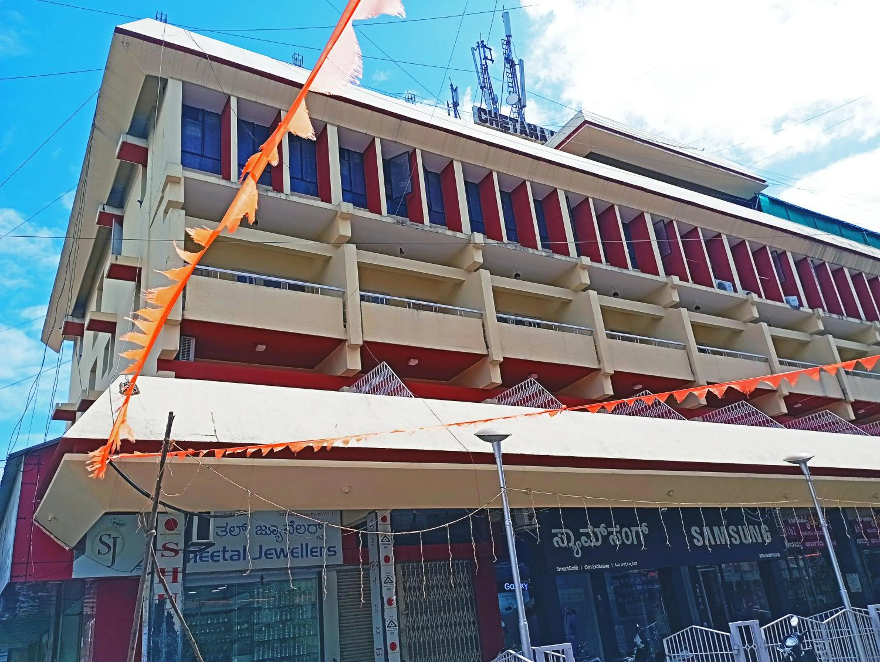 Property building in Hotel Chetana