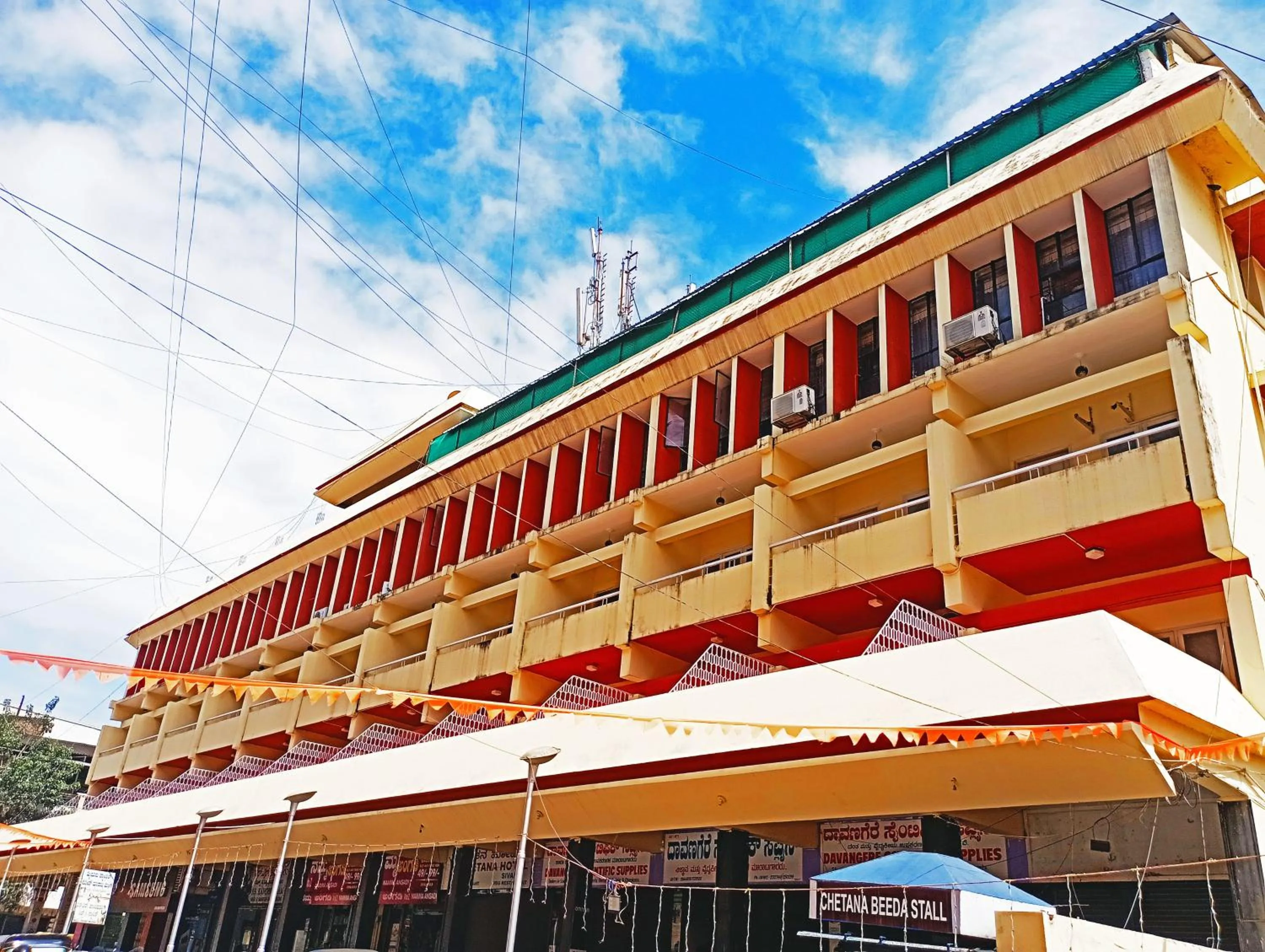 Property building in Hotel Chetana
