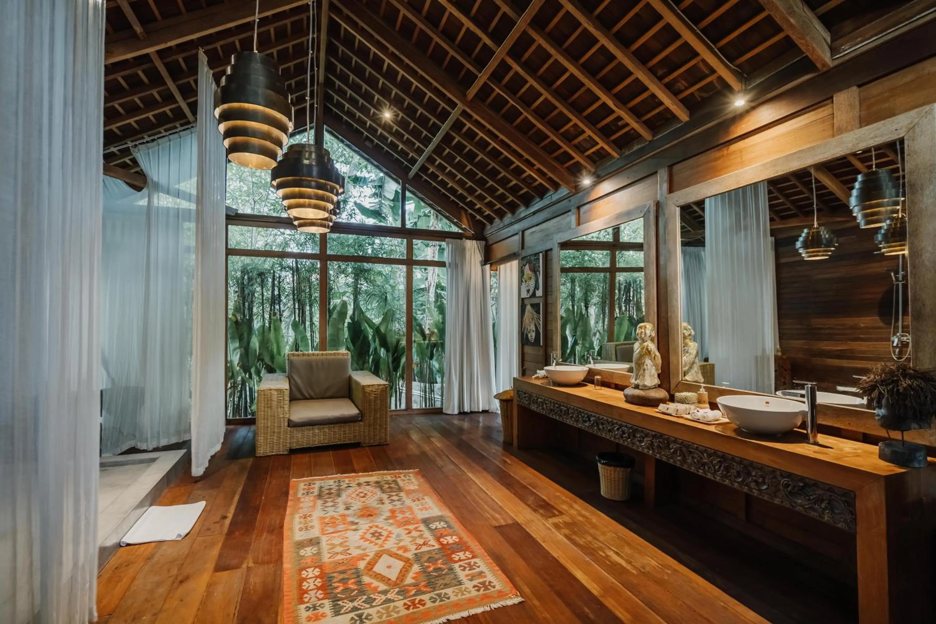 Living room in Kropak Canggu