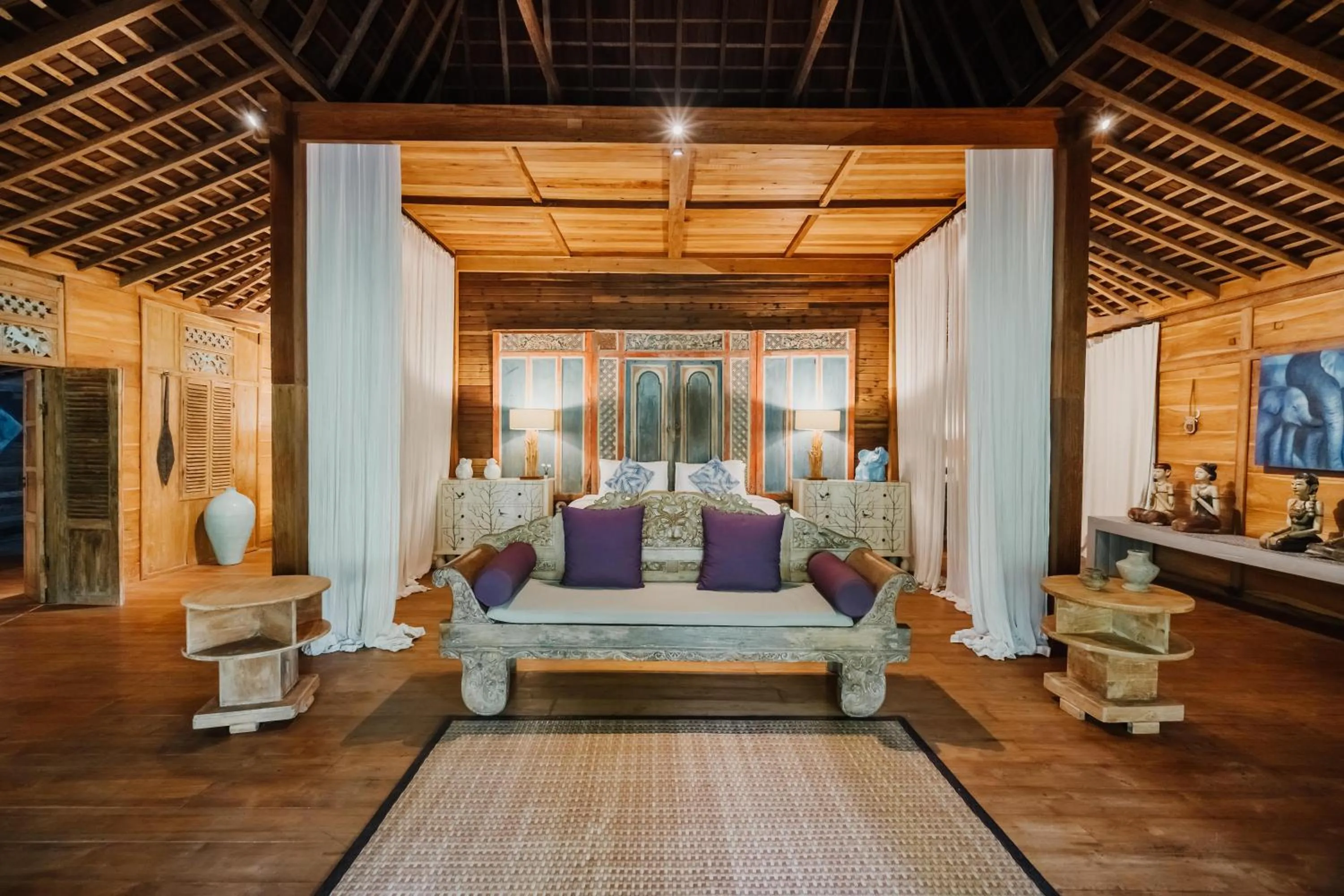 Living room in Kropak Canggu