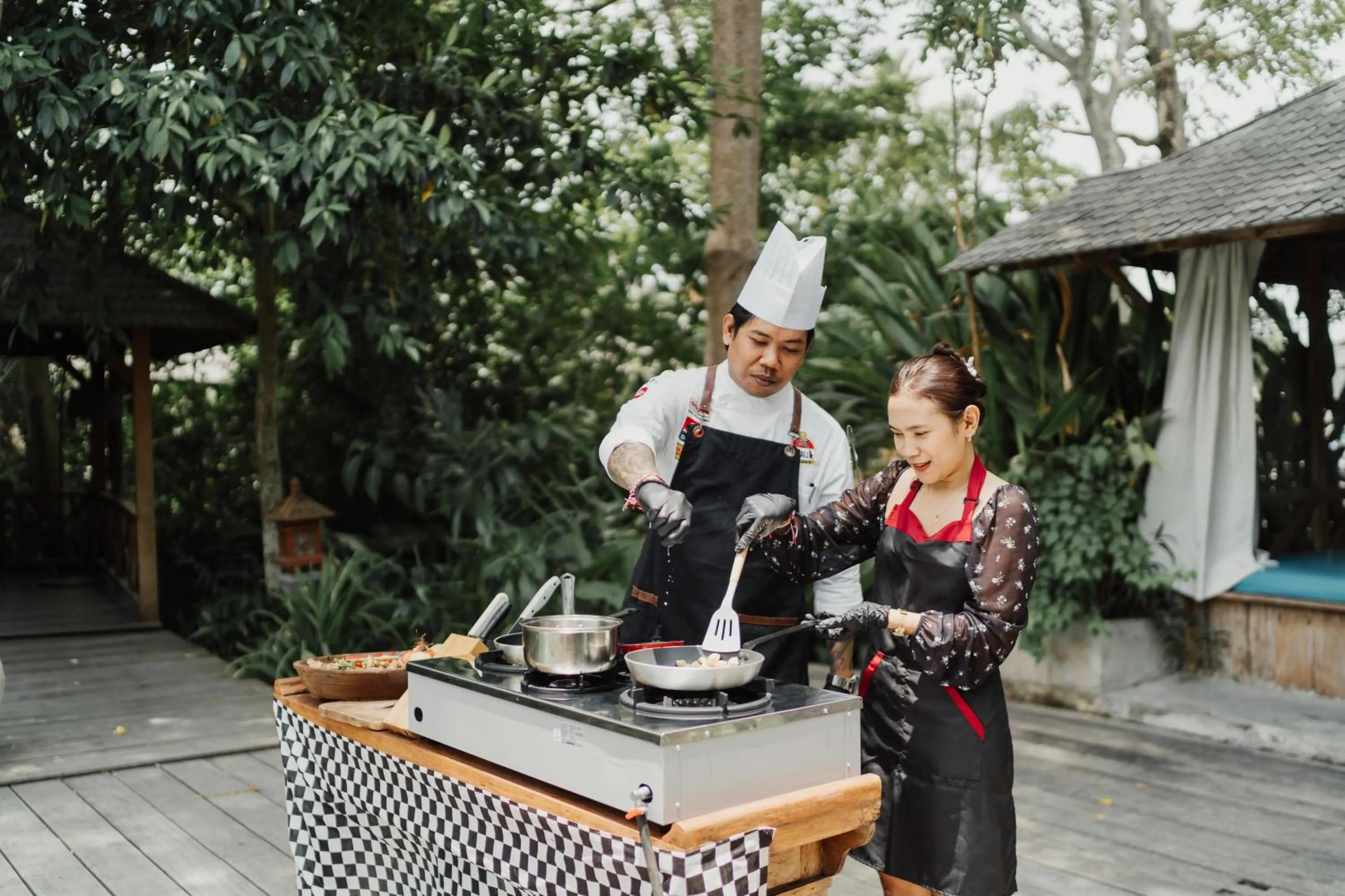 Food and drinks in Kropak Canggu