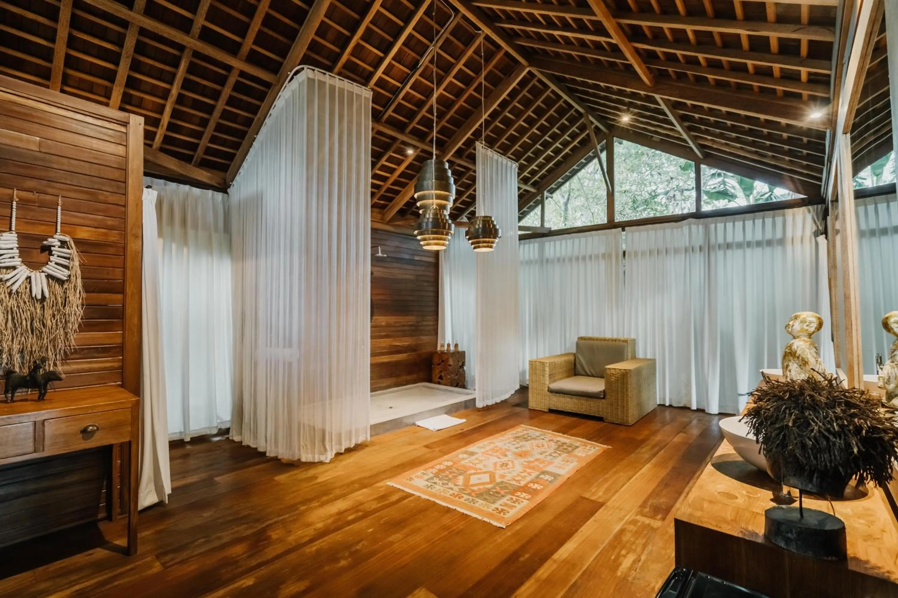 Living room in Kropak Canggu