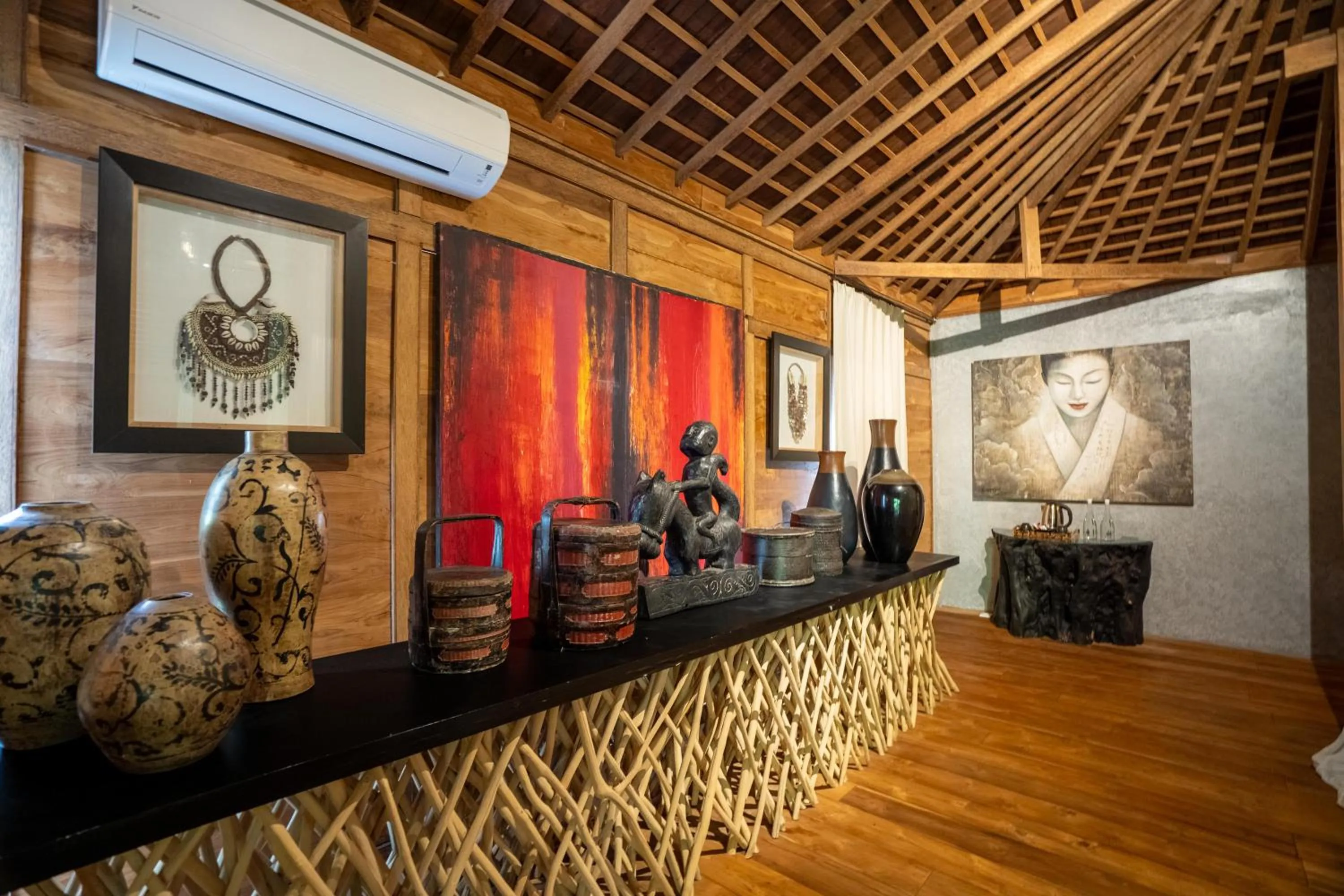 Living room in Kropak Canggu