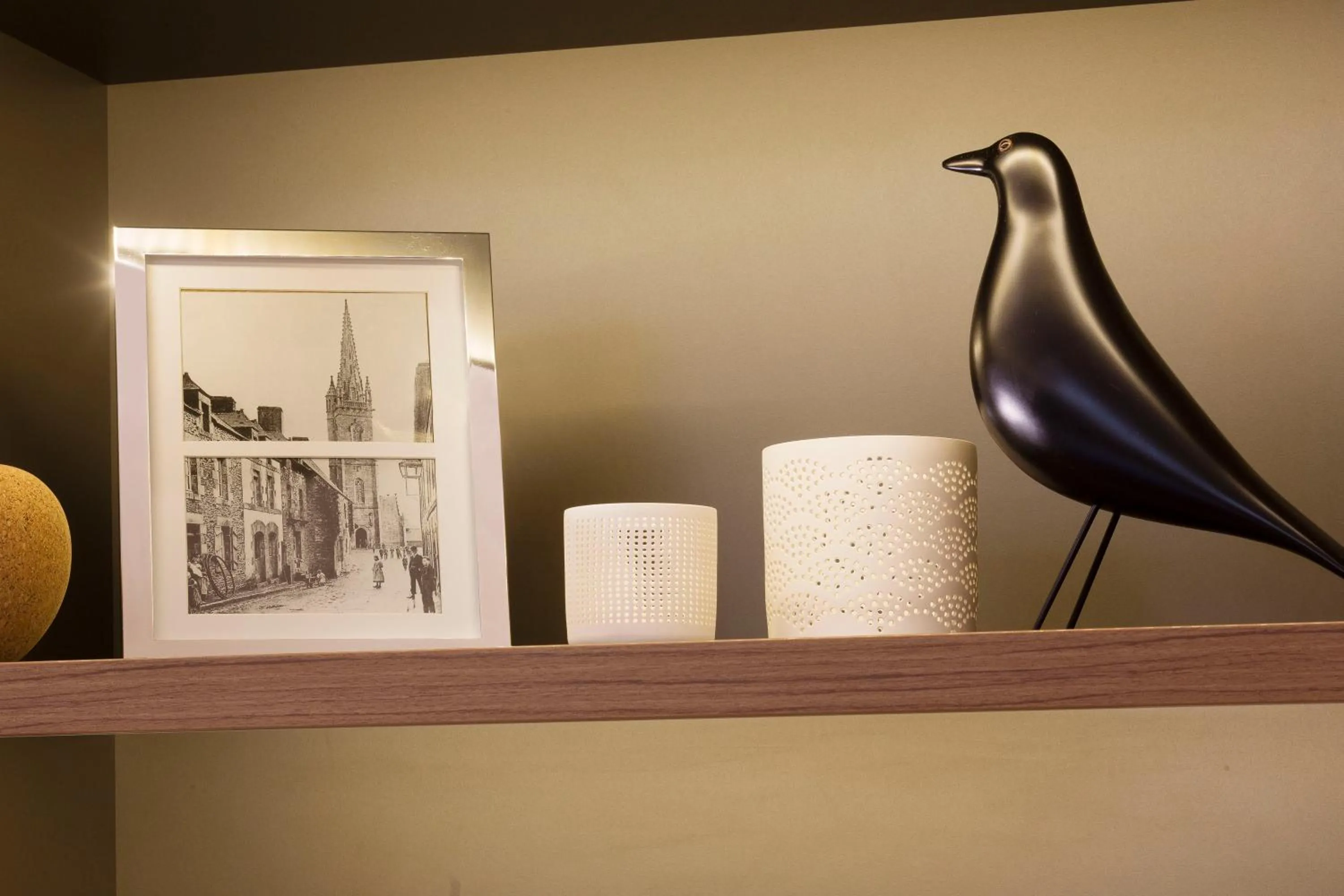 Decorative detail in Cler Hotel