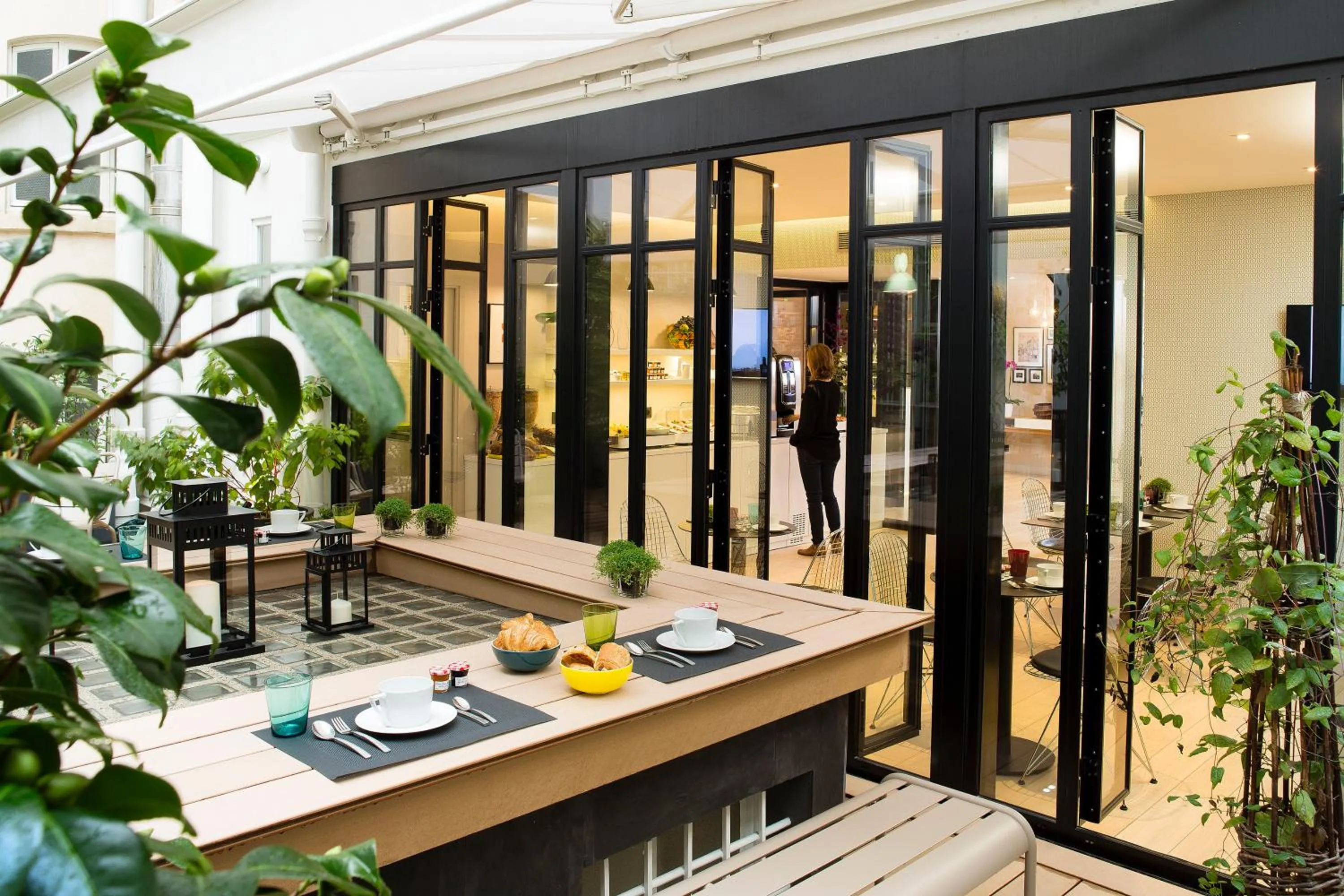 Garden in Cler Hotel