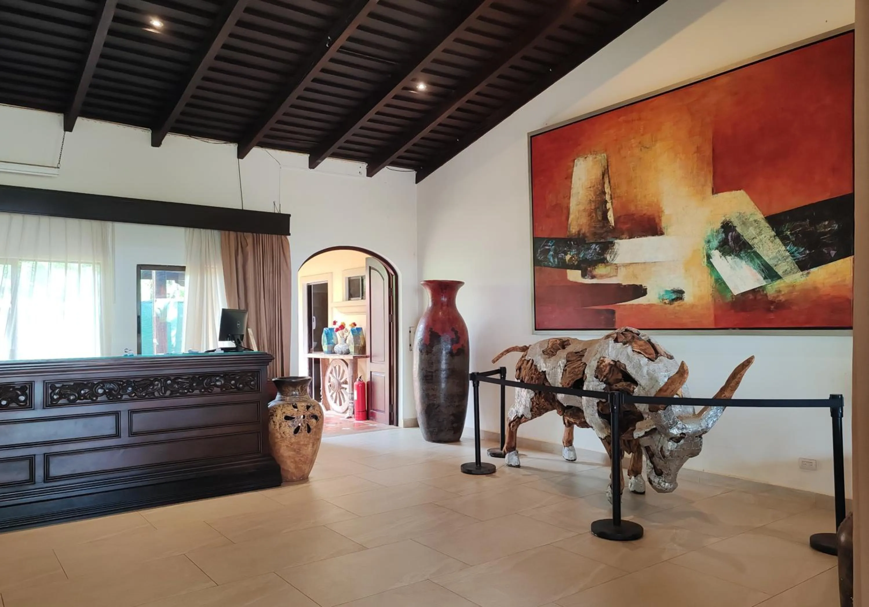 Living room in Marenaz Oceanfront Resort