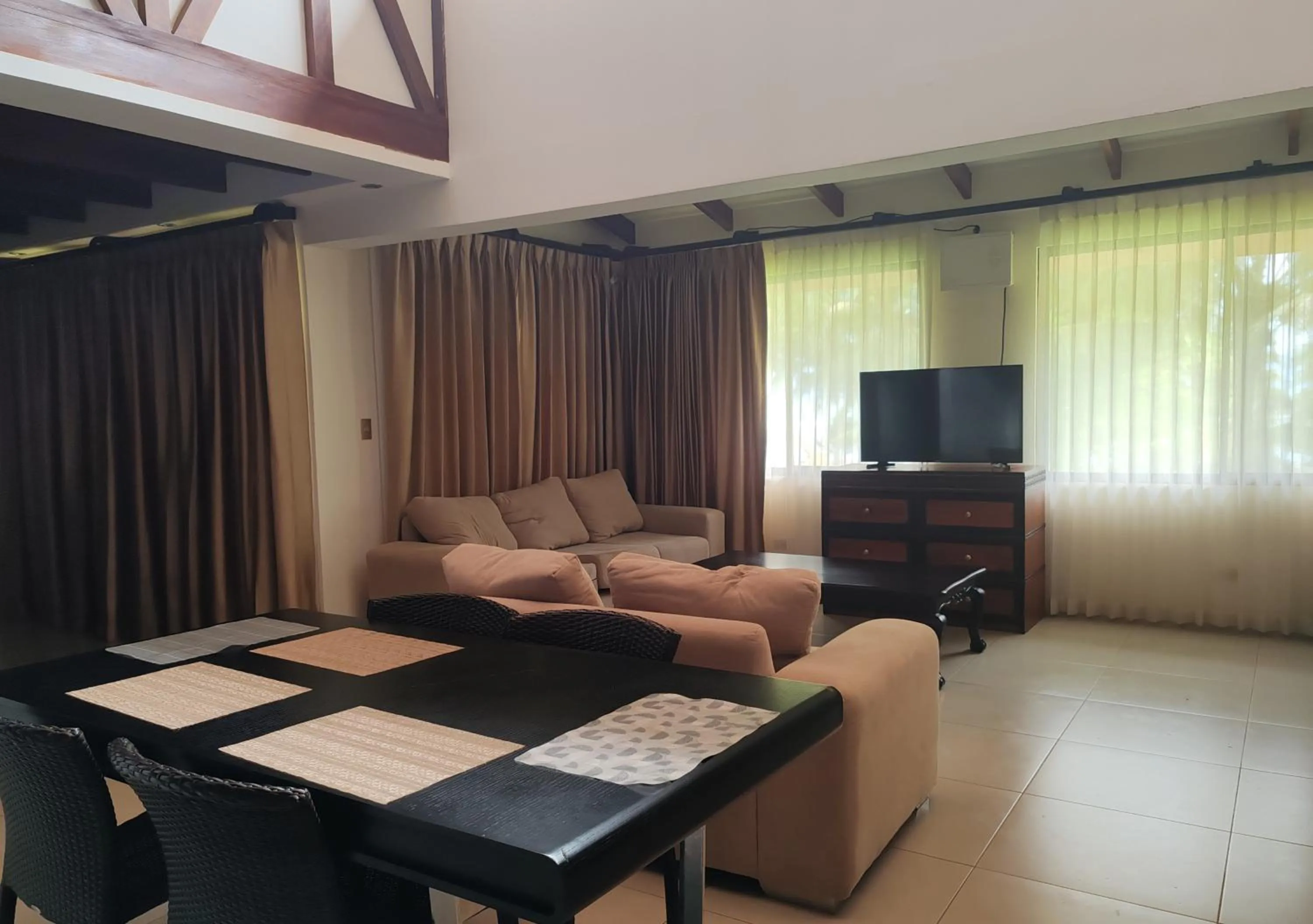 Living room in Marenaz Oceanfront Resort