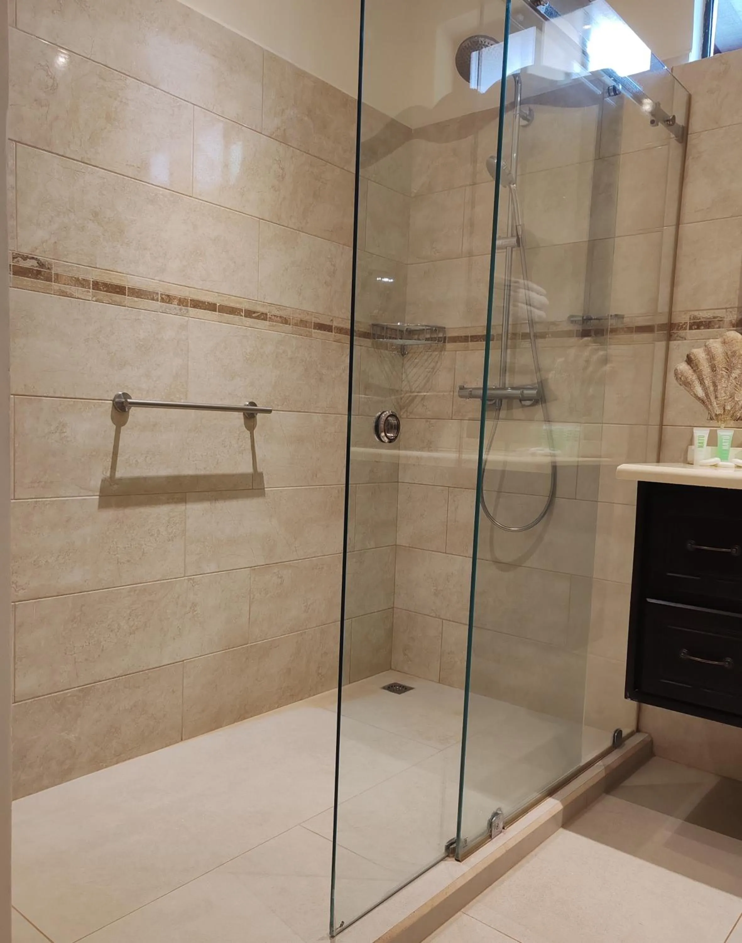 Shower in Marenaz Oceanfront Resort