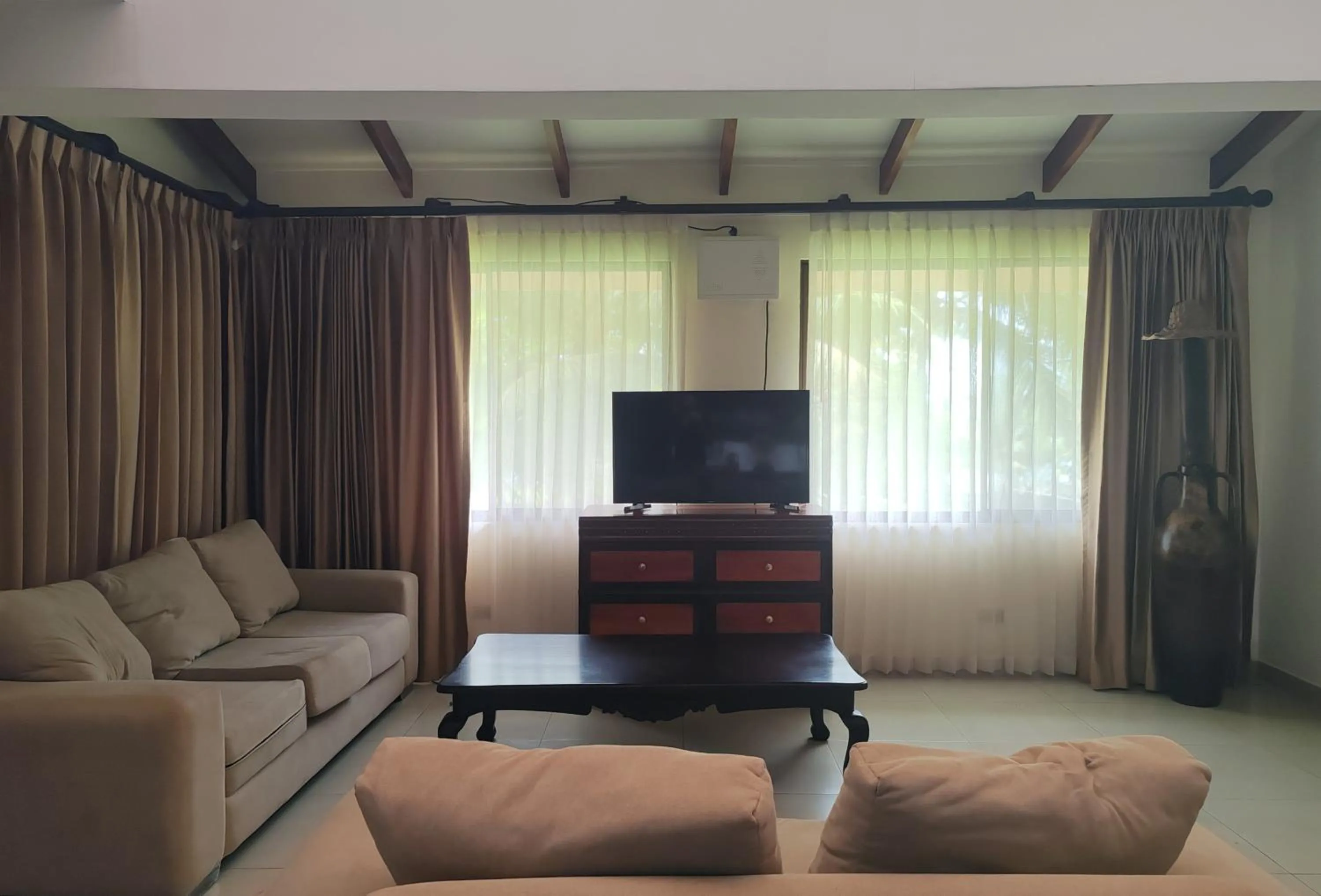 Living room in Marenaz Oceanfront Resort