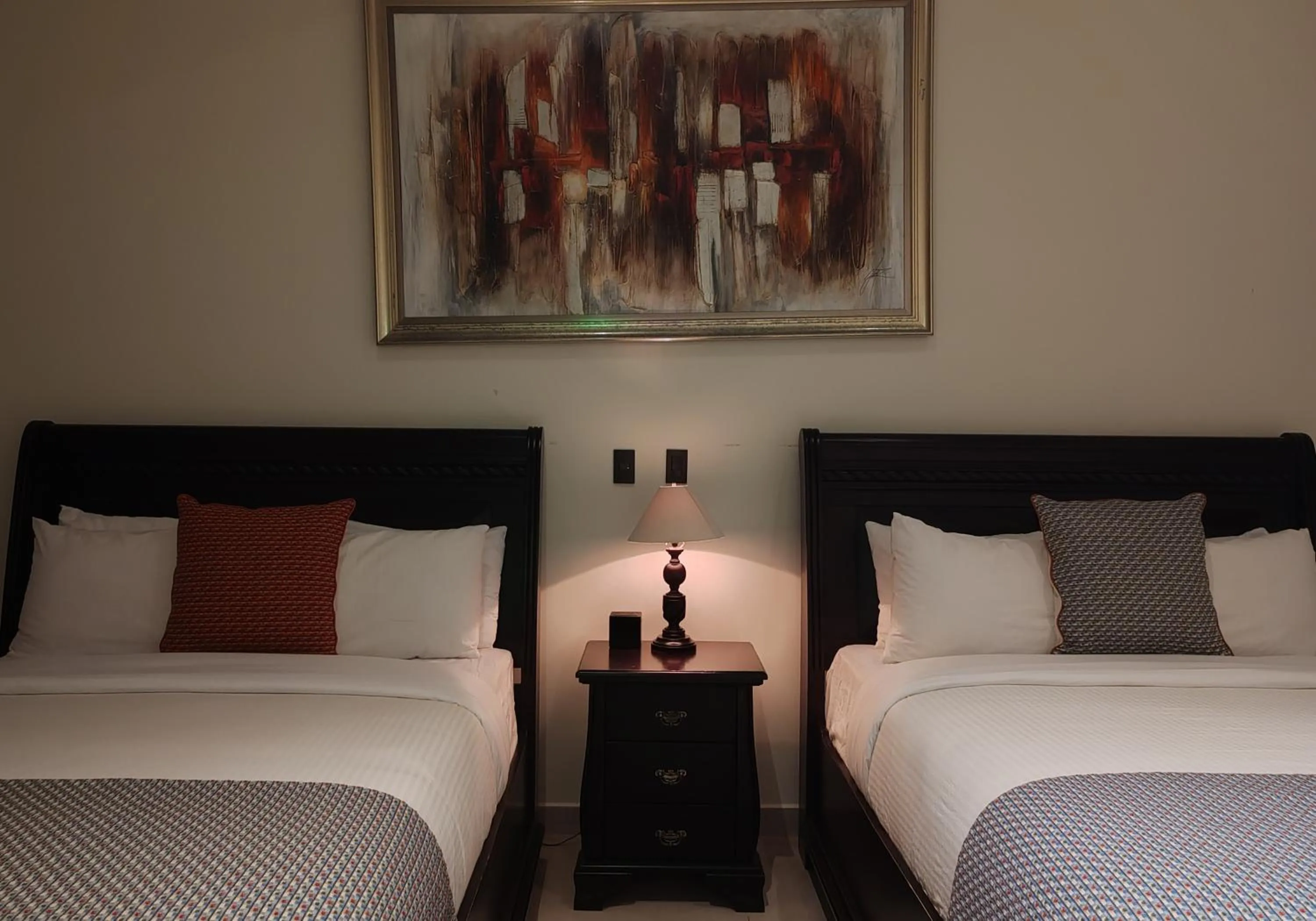 Bed in Marenaz Oceanfront Resort