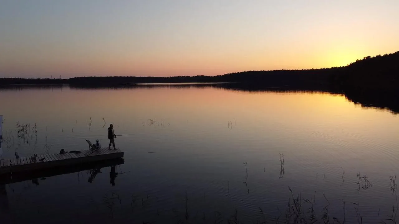 Fishing in Flauta Apartamenty Augustów nad Jeziorem Białym