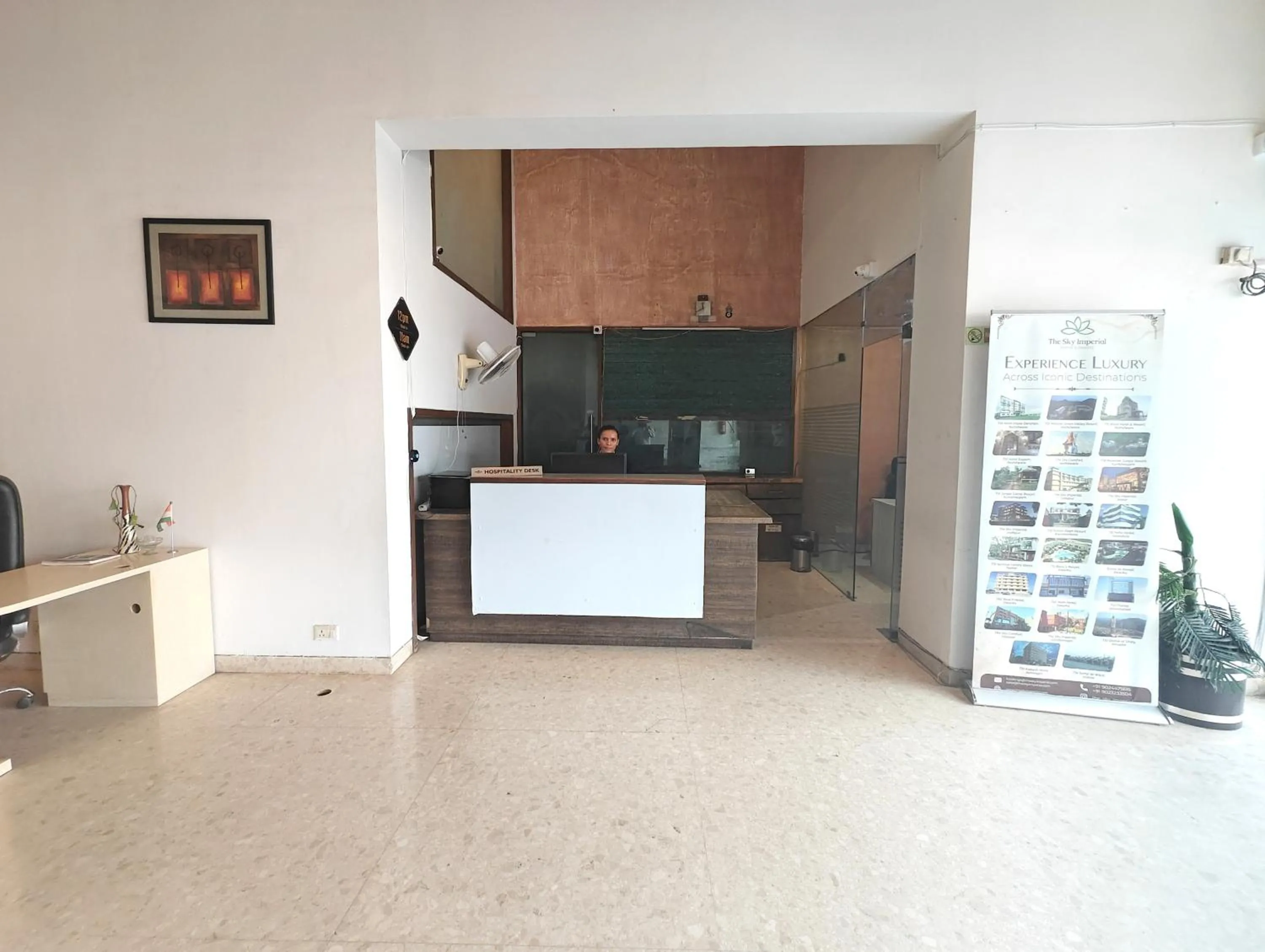 Lobby or reception in The Sky Comfort, Ahmedabad