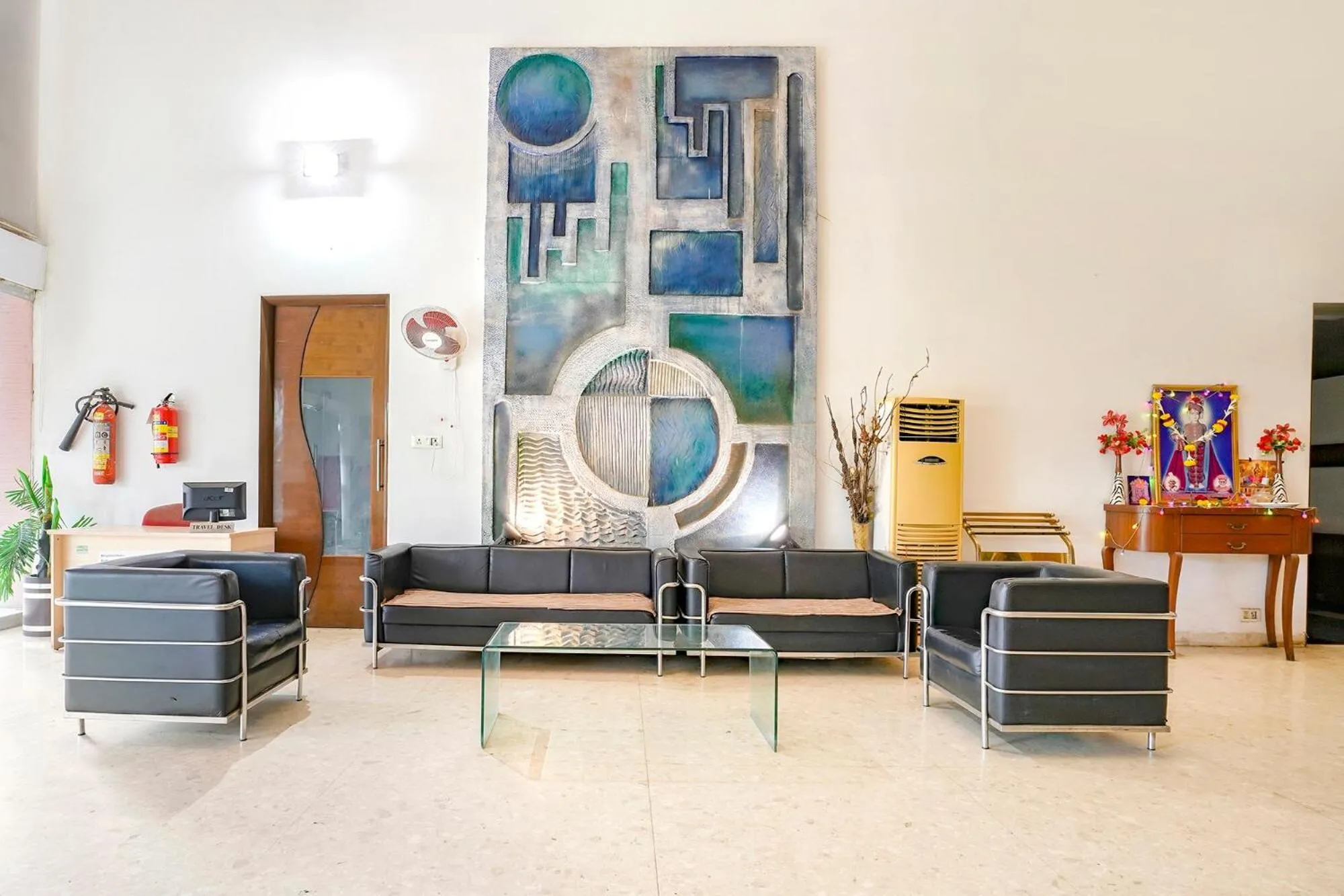 Lobby or reception in The Sky Comfort, Ahmedabad
