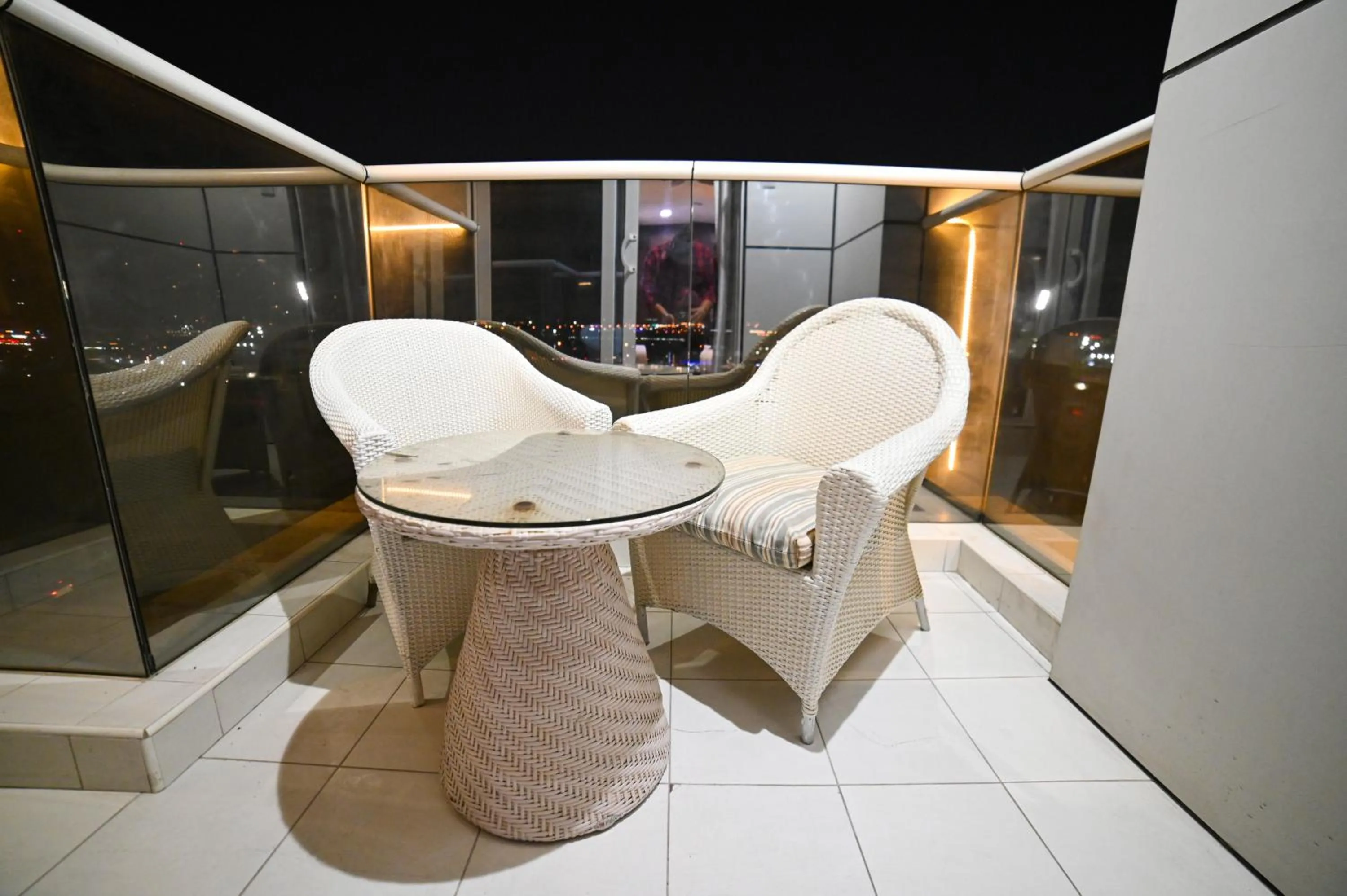 Seating area in Seven Seas Hotel