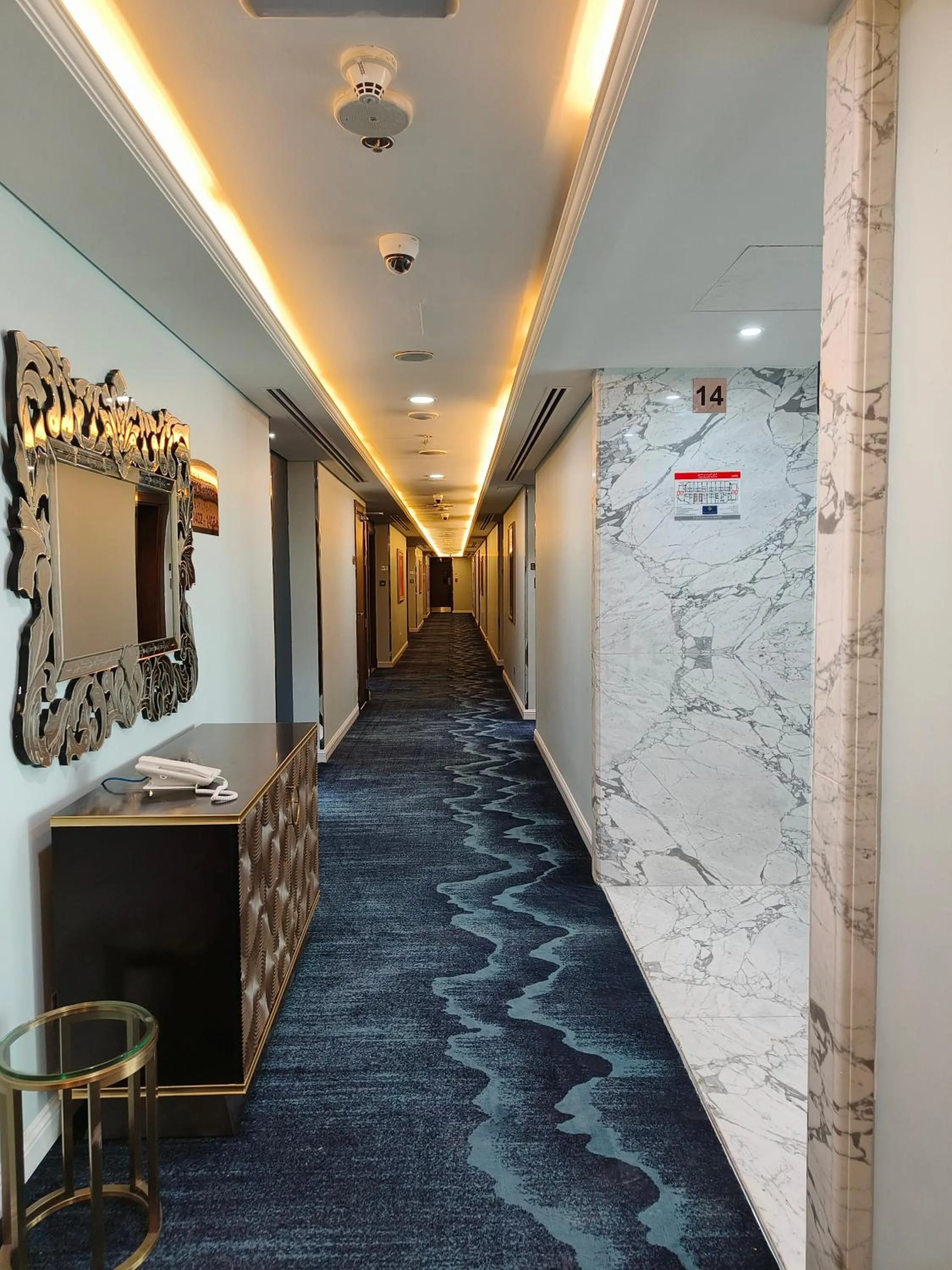 Floor plan in Seven Seas Hotel