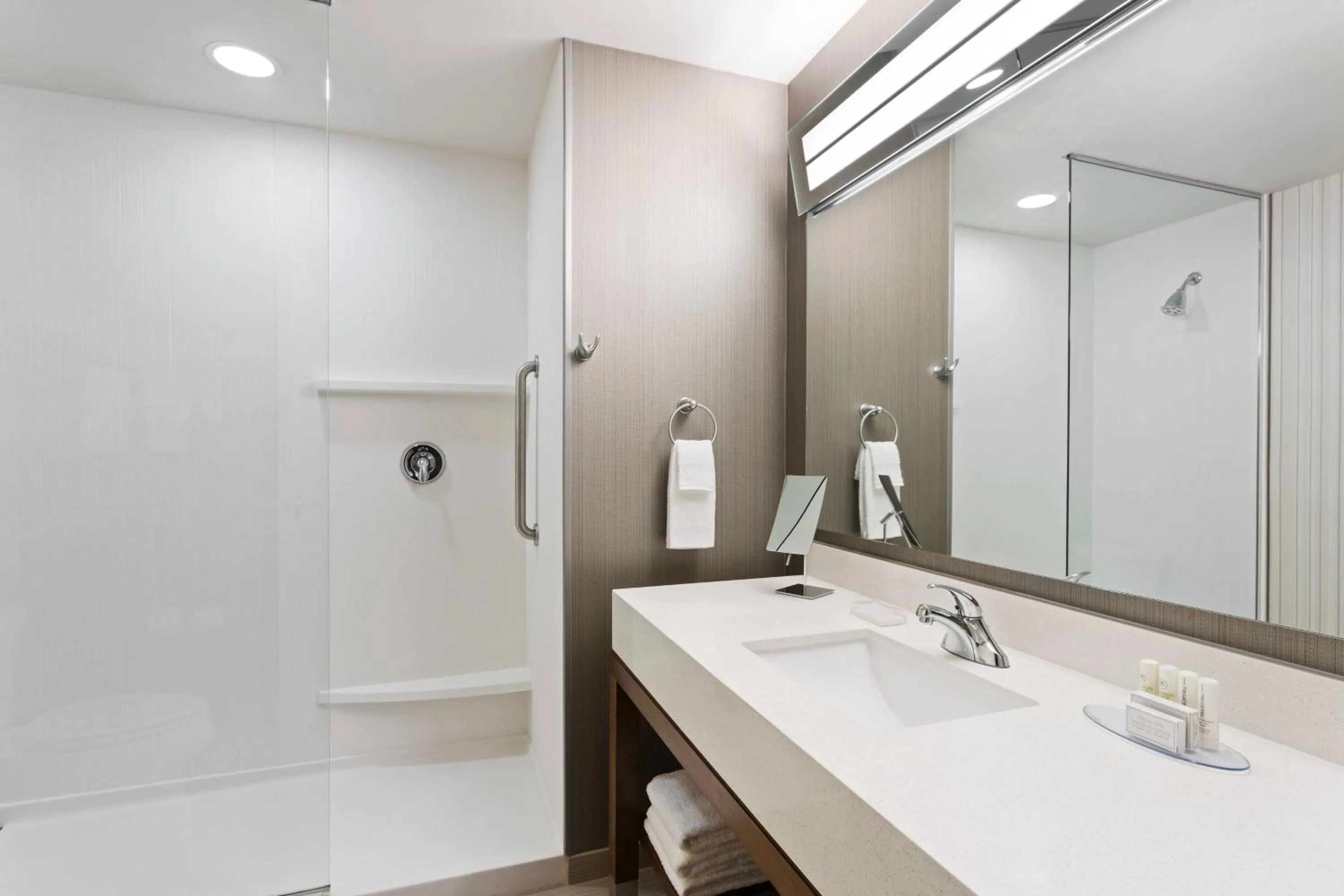 Bathroom in Courtyard by Marriott Houston Katy Mills