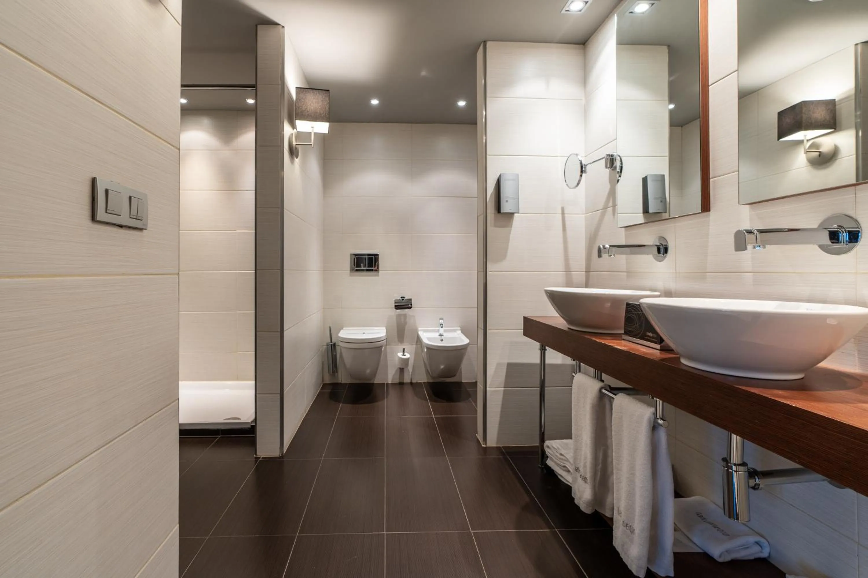 Shower in Hotel La Trufa Negra