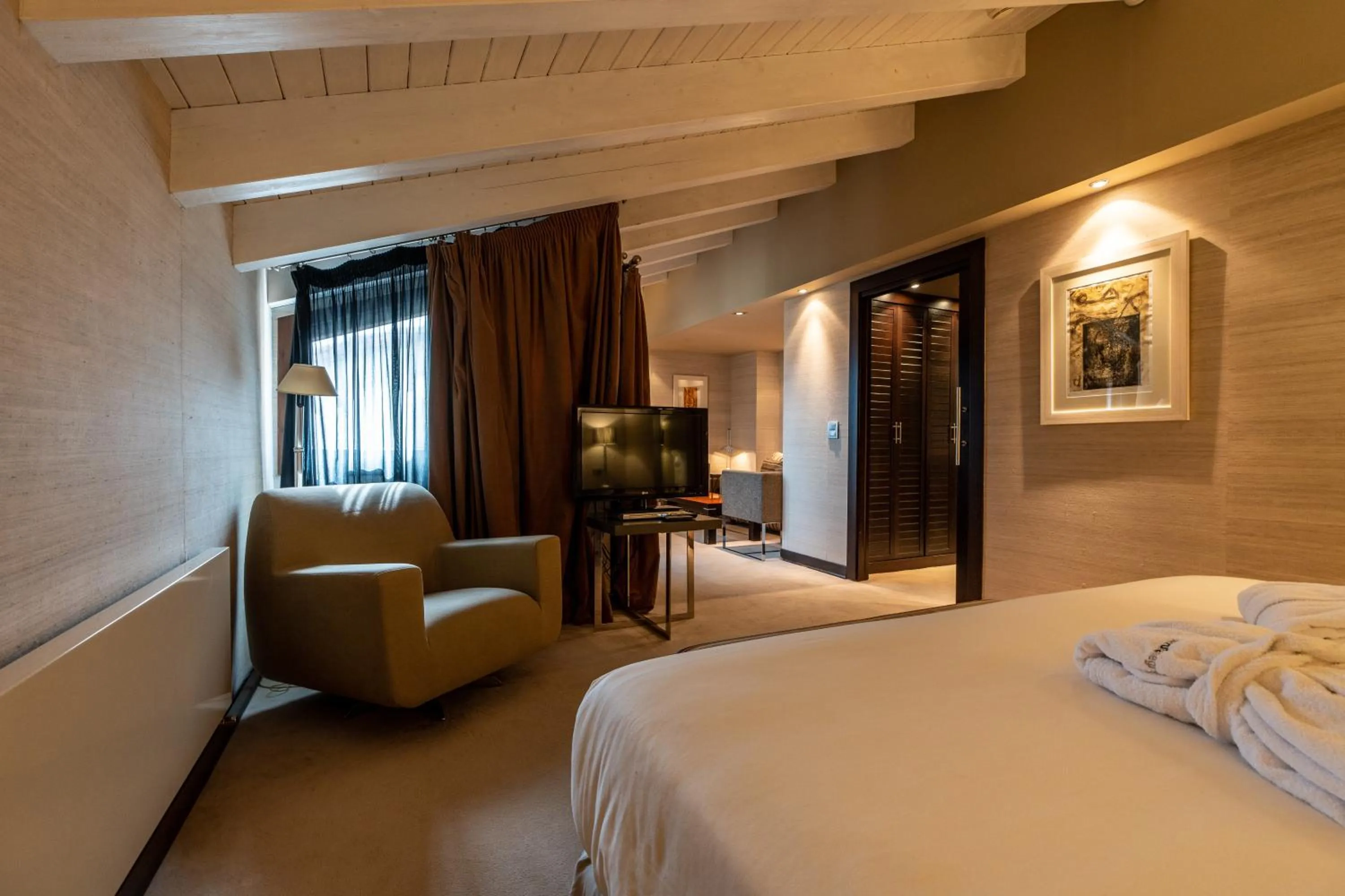 Bed in Hotel La Trufa Negra