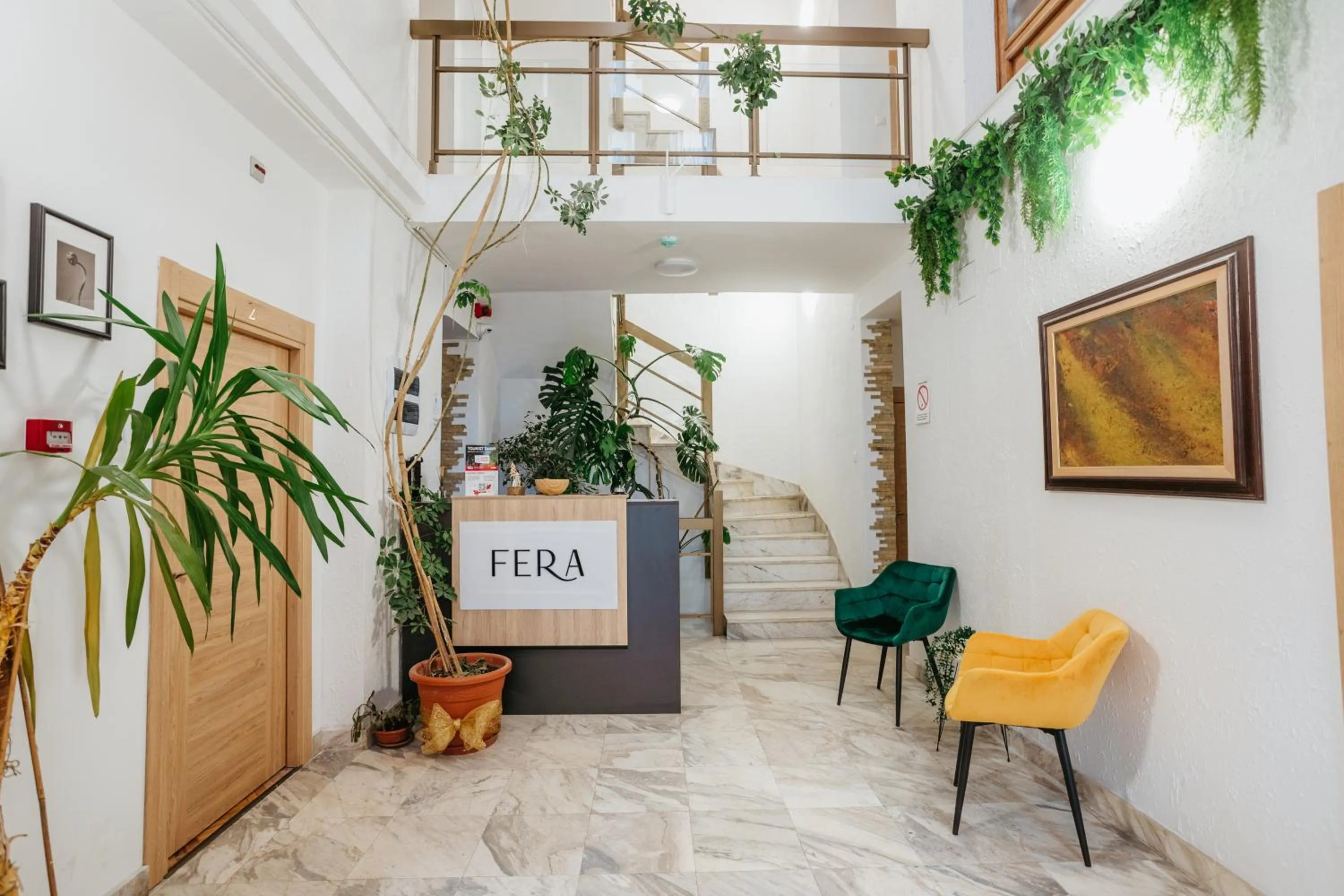 Lobby or reception in Fera