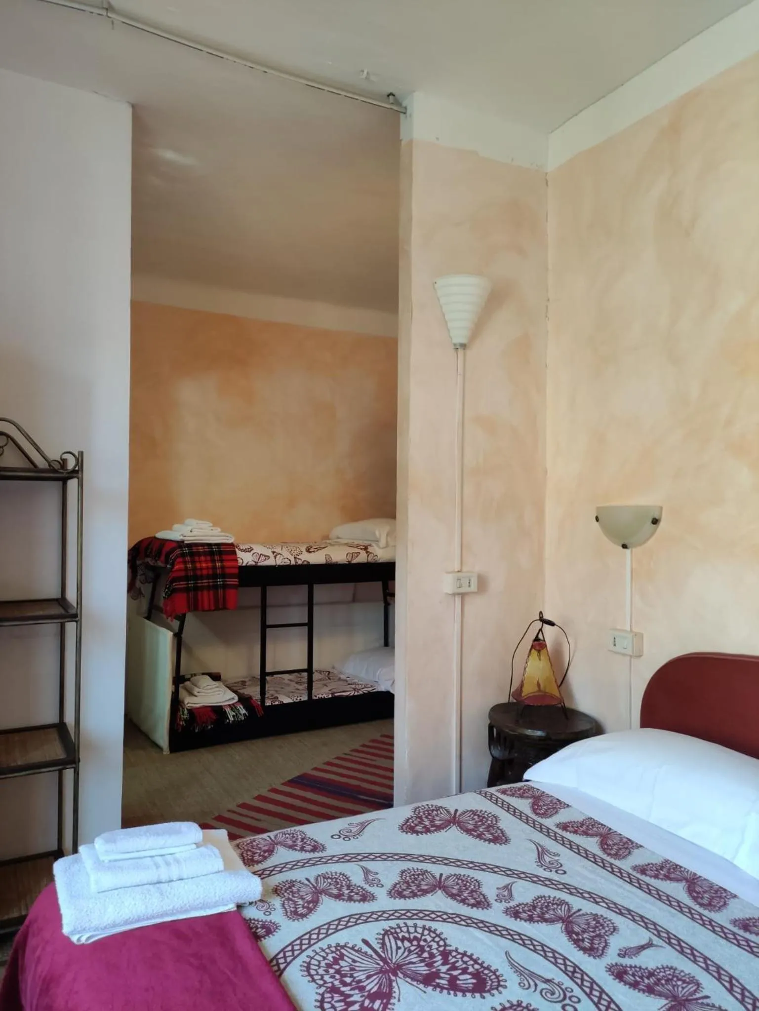 Bedroom in Hotel Glicine