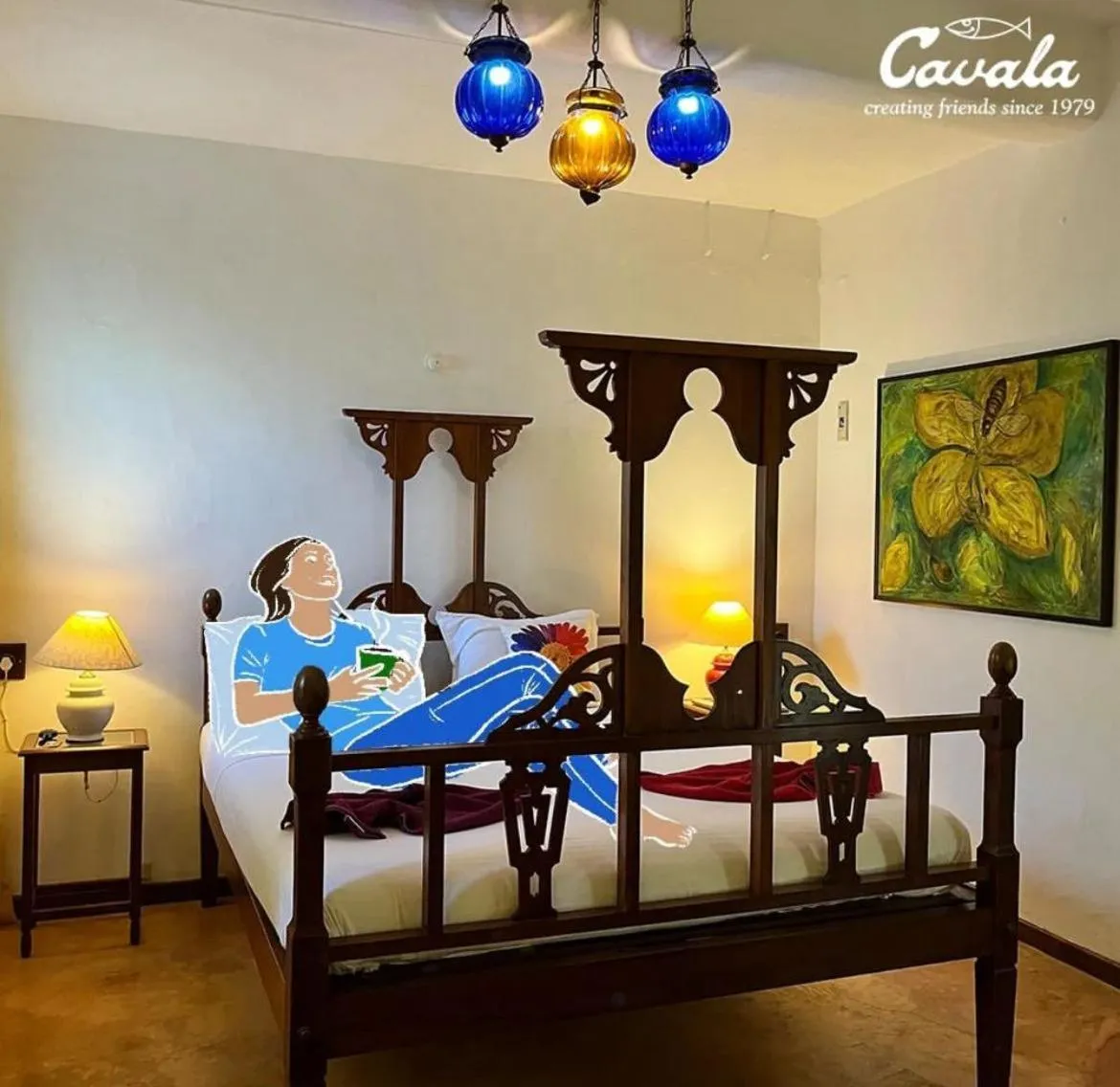 Bed in Cavala The Seaside Resort