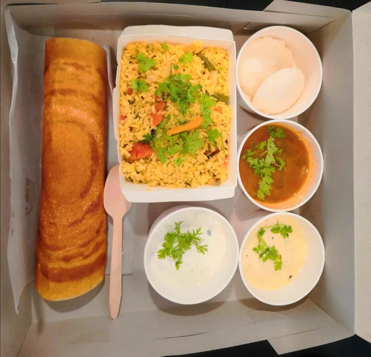 Food close-up in Lilac Hotel 3rd Block