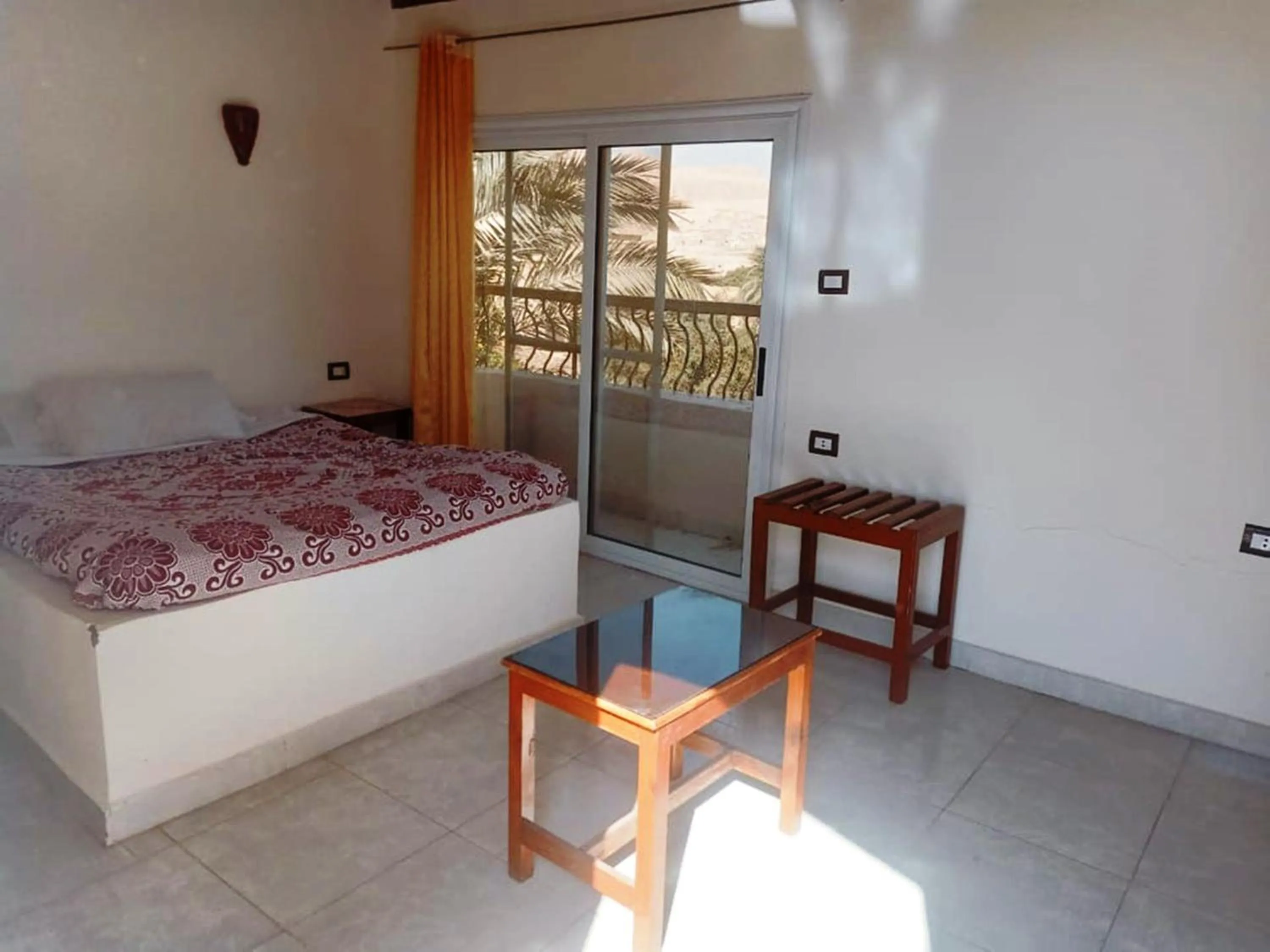 Bed in Amenophis Hotel