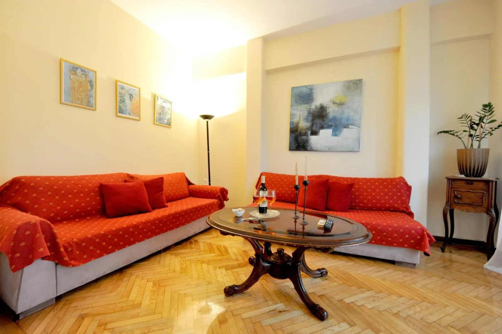 Living room in My Athens House