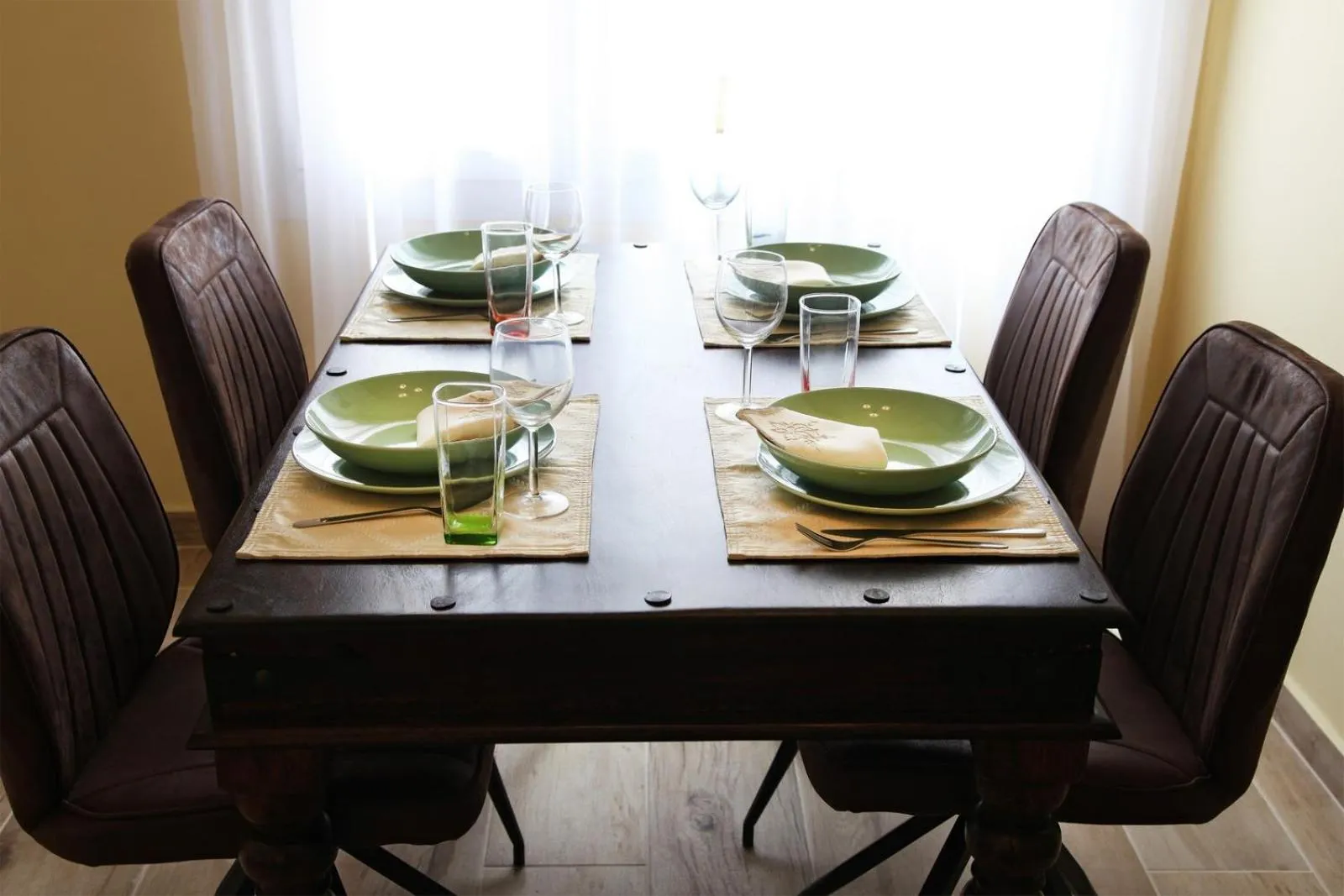 Dining area in My Athens House