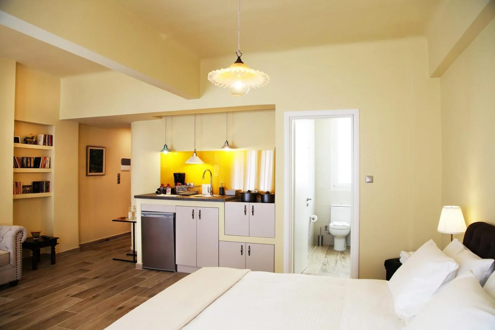 Photo of the whole room, Bed in My Athens House