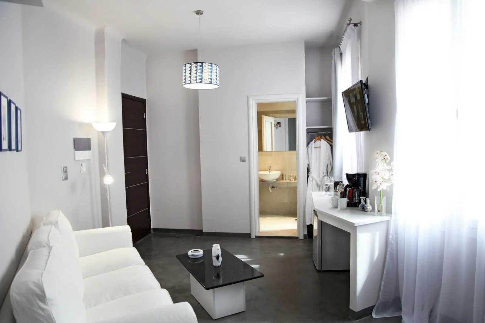 Photo of the whole room, Bed in My Athens House