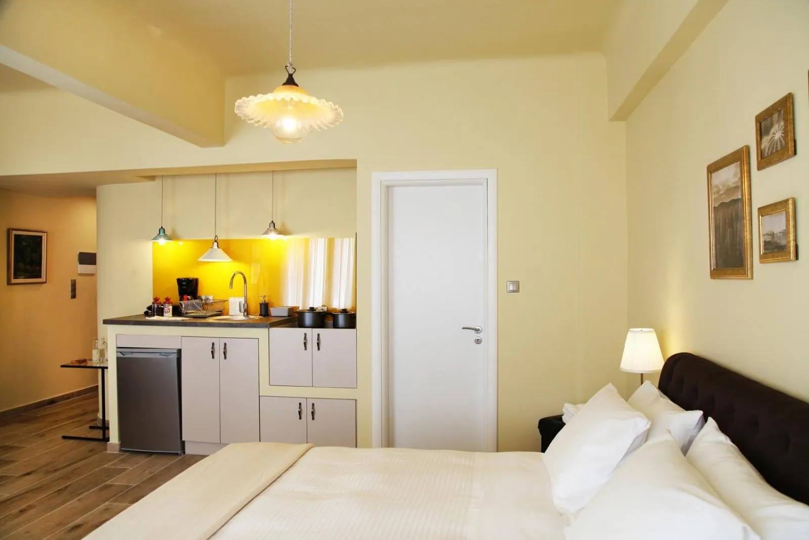 Photo of the whole room, Bed in My Athens House