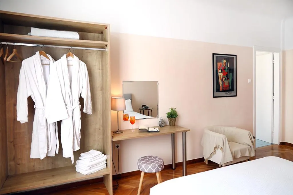 Bedroom, Bed in My Athens House