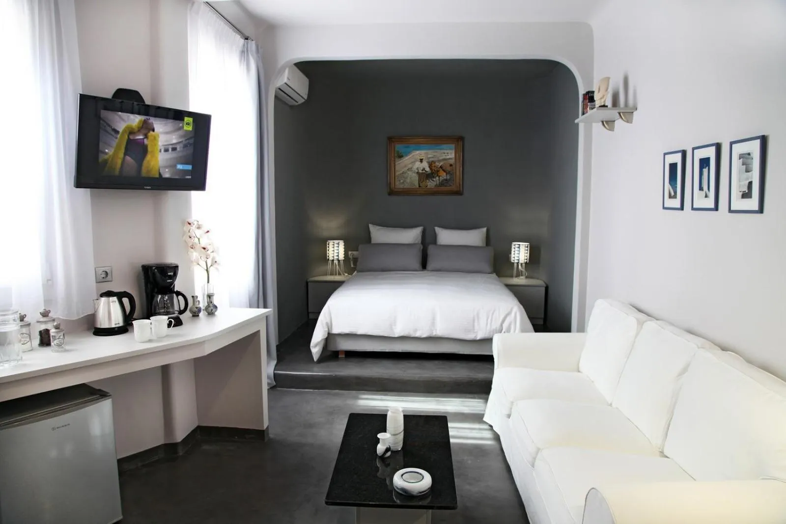 Bedroom, Bed in My Athens House