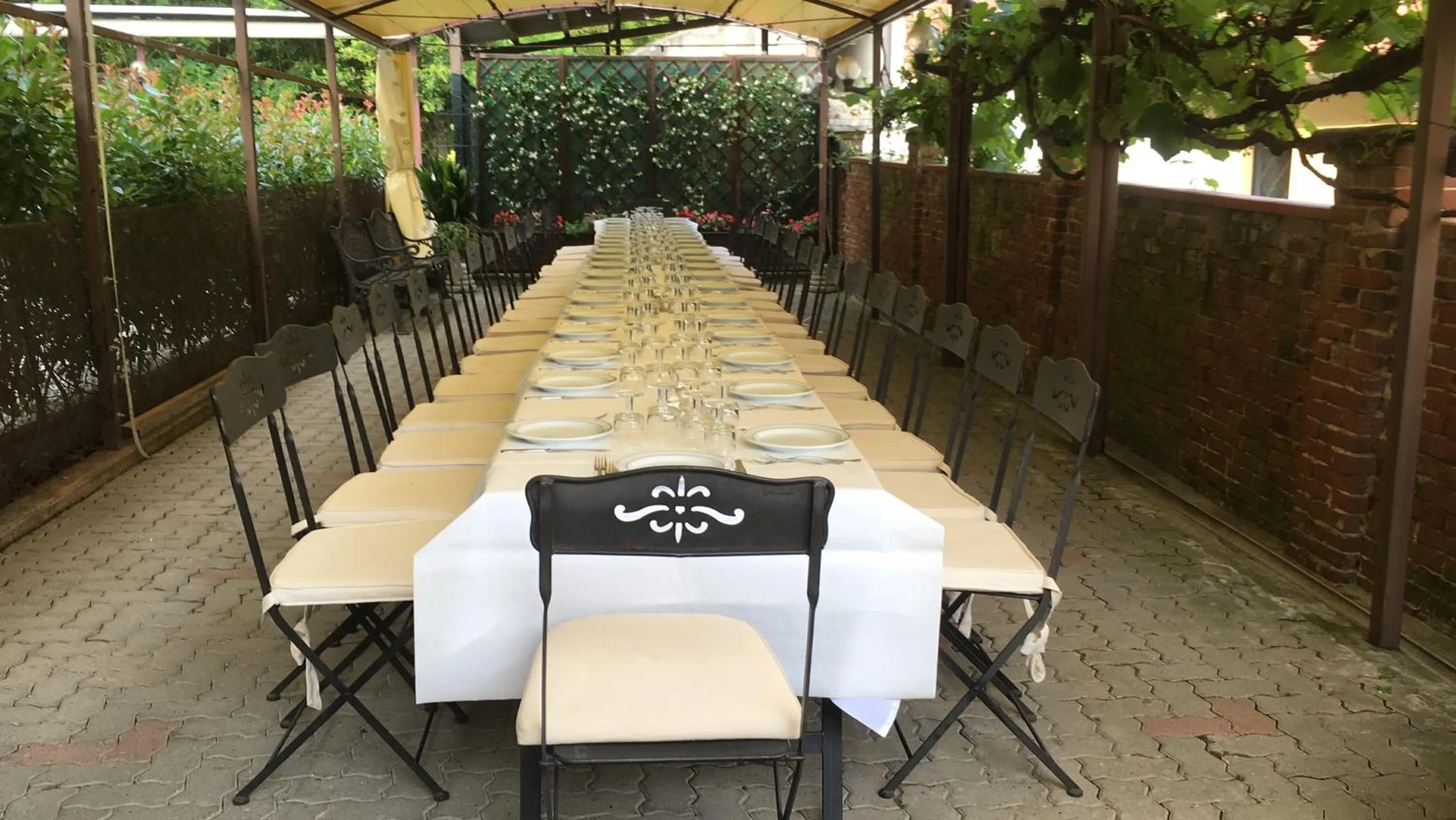 Decorative detail in Hotel e trattoria San Giorgio