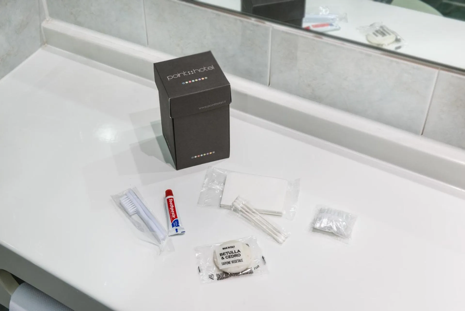 Bathroom in Point Hotel