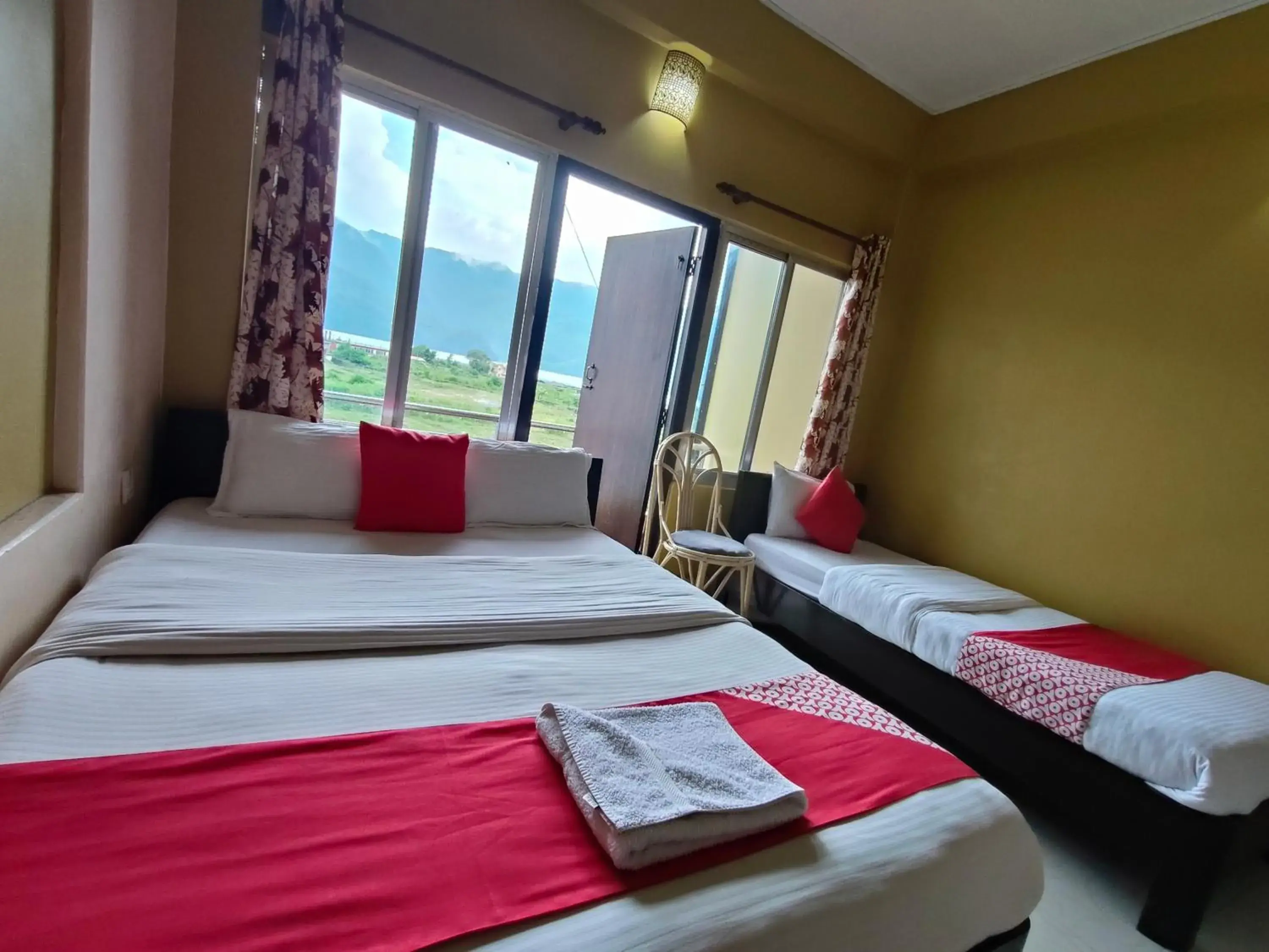 Triple Room with Lake View in Hotel August International Triple Room with Lake View in Hotel August International