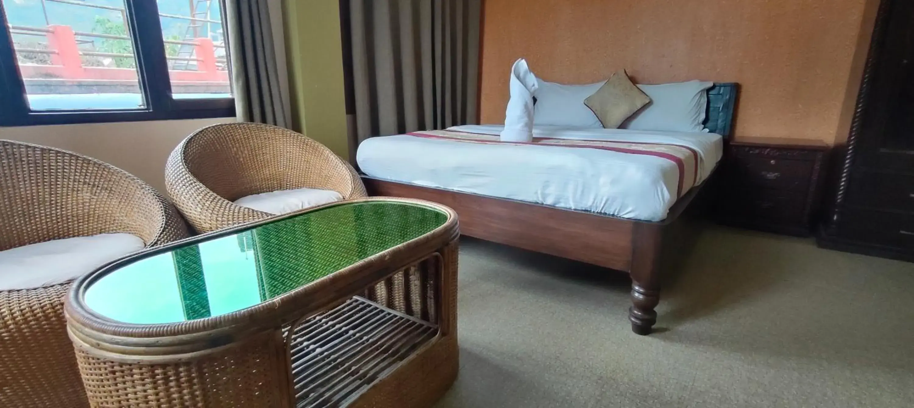 King Room with Mountain View in Hotel August International King Room with Mountain View in Hotel August International