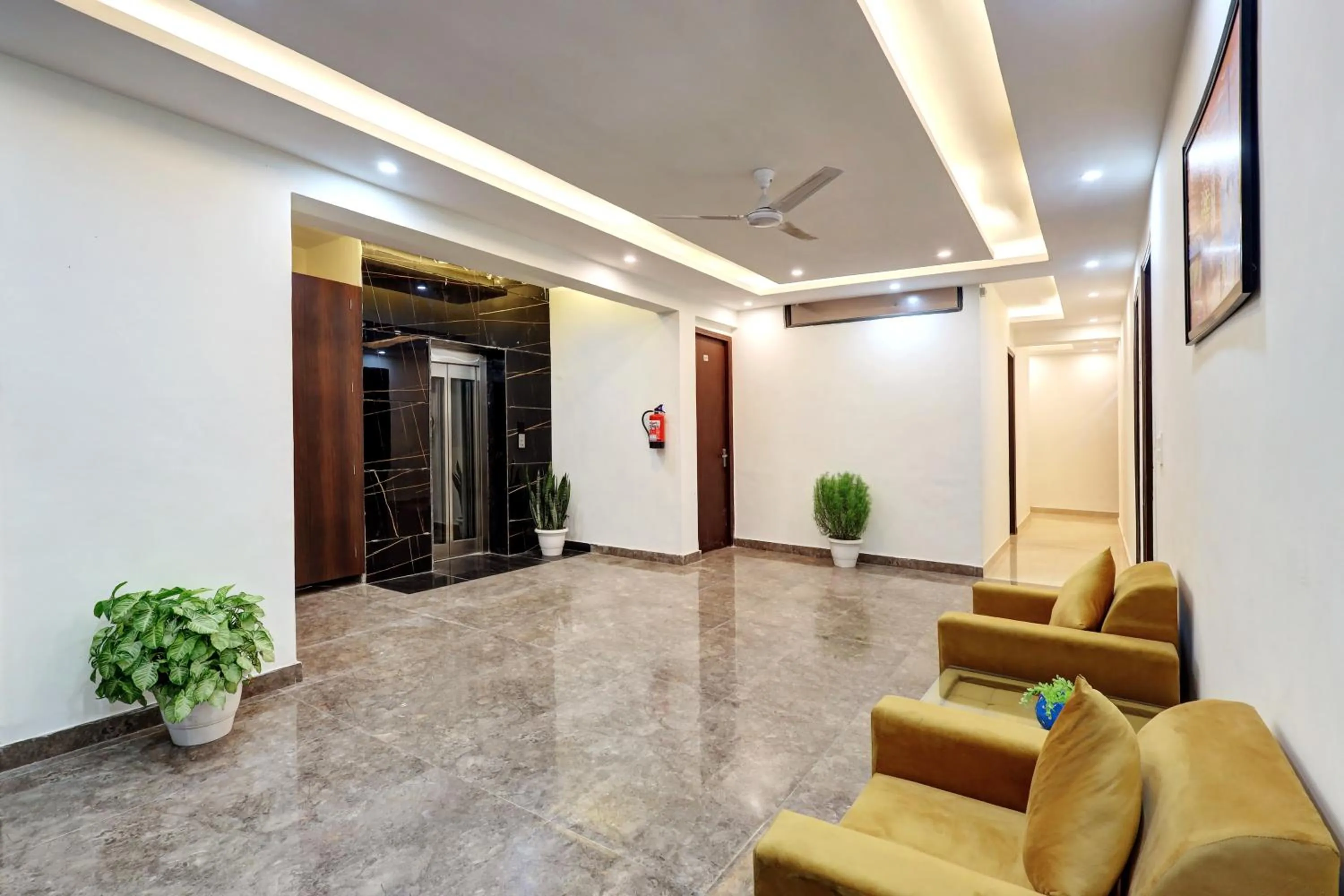 Seating area in Hotel Golden Era-Near Shopprix Mall