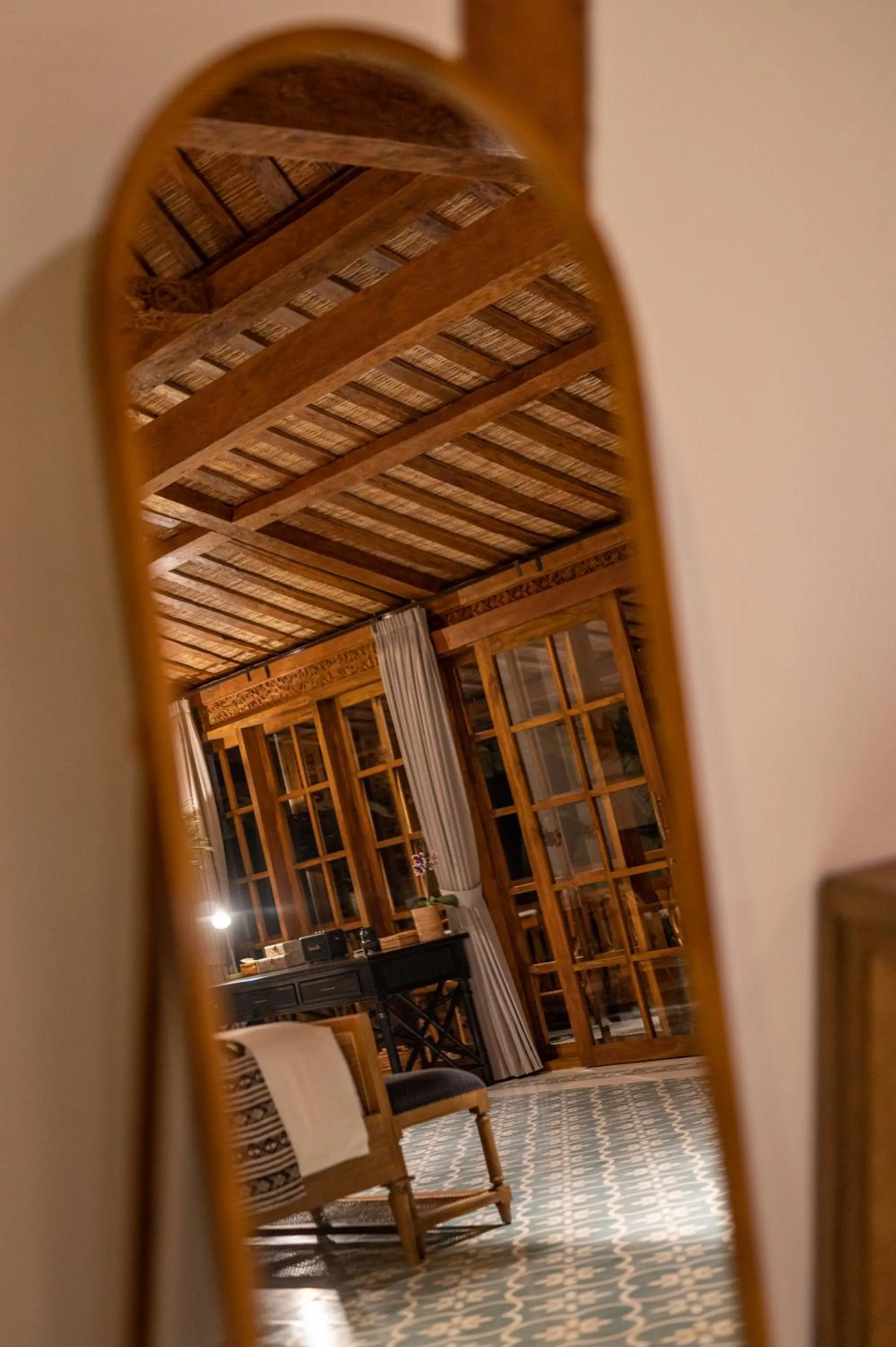 Decorative detail in Umah Lusa