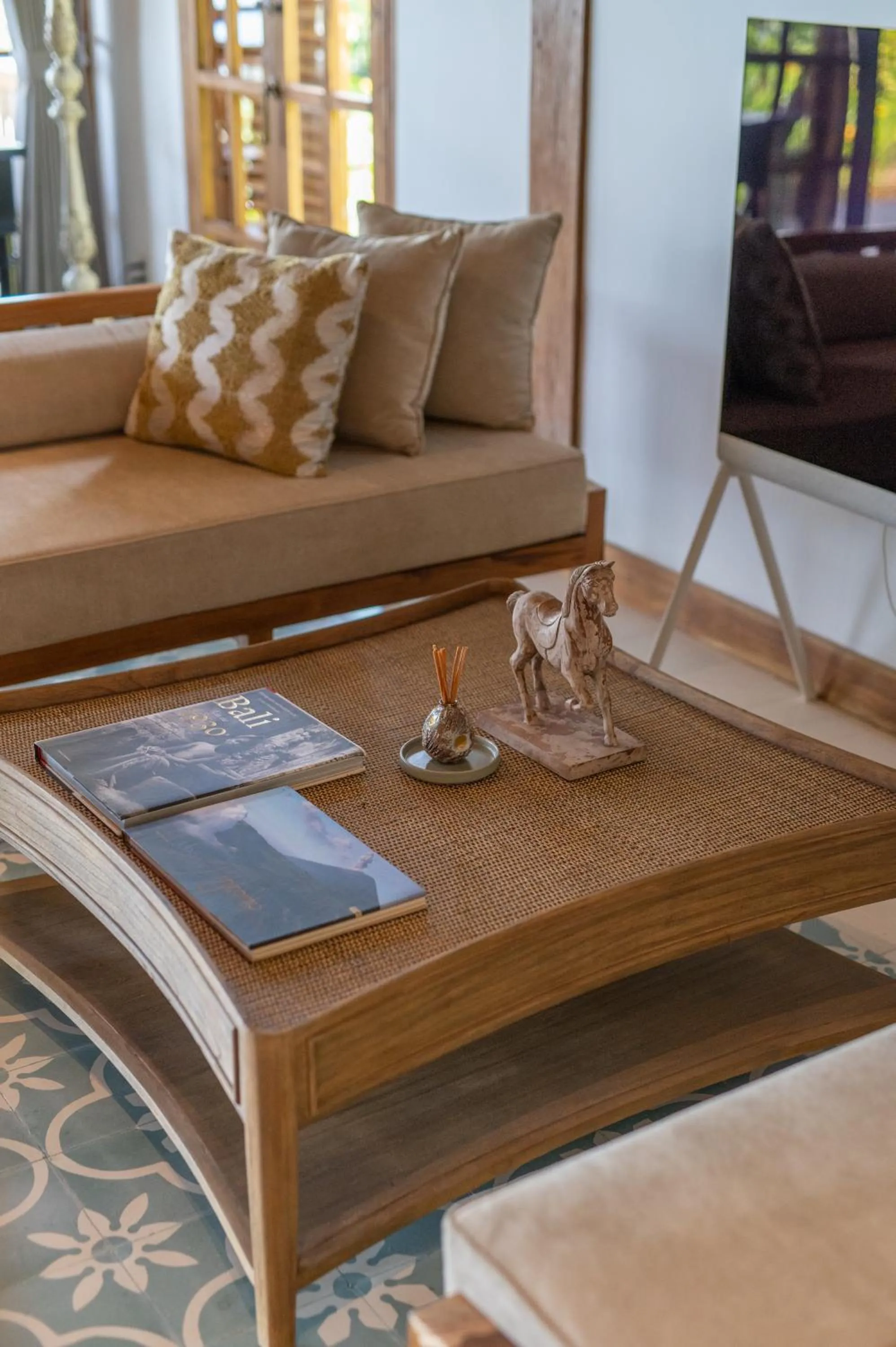 Decorative detail in Umah Lusa